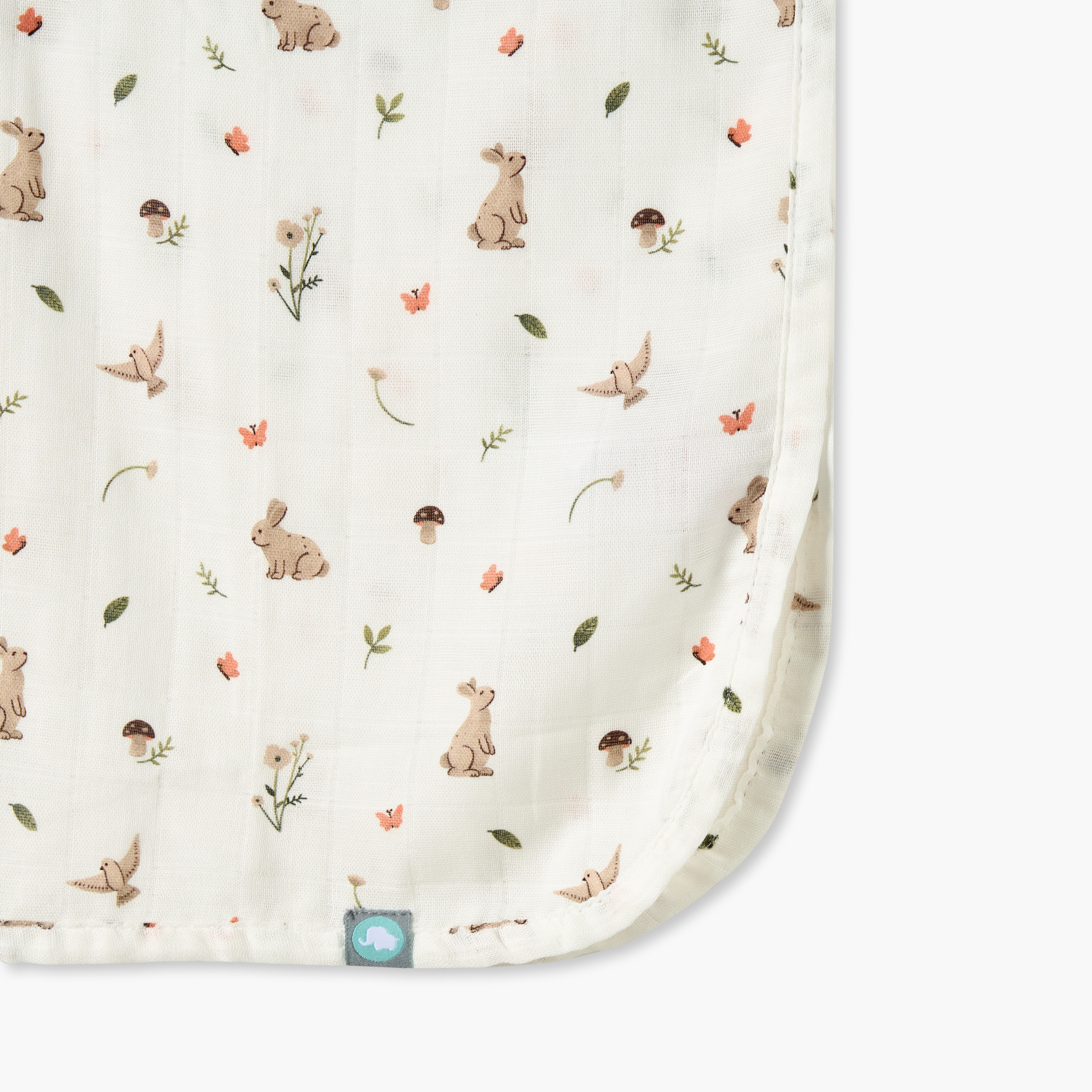 منشفة بونشو بطبعات مع قبعة من فانابيبي-baby-bathandcare-towels-image-4
