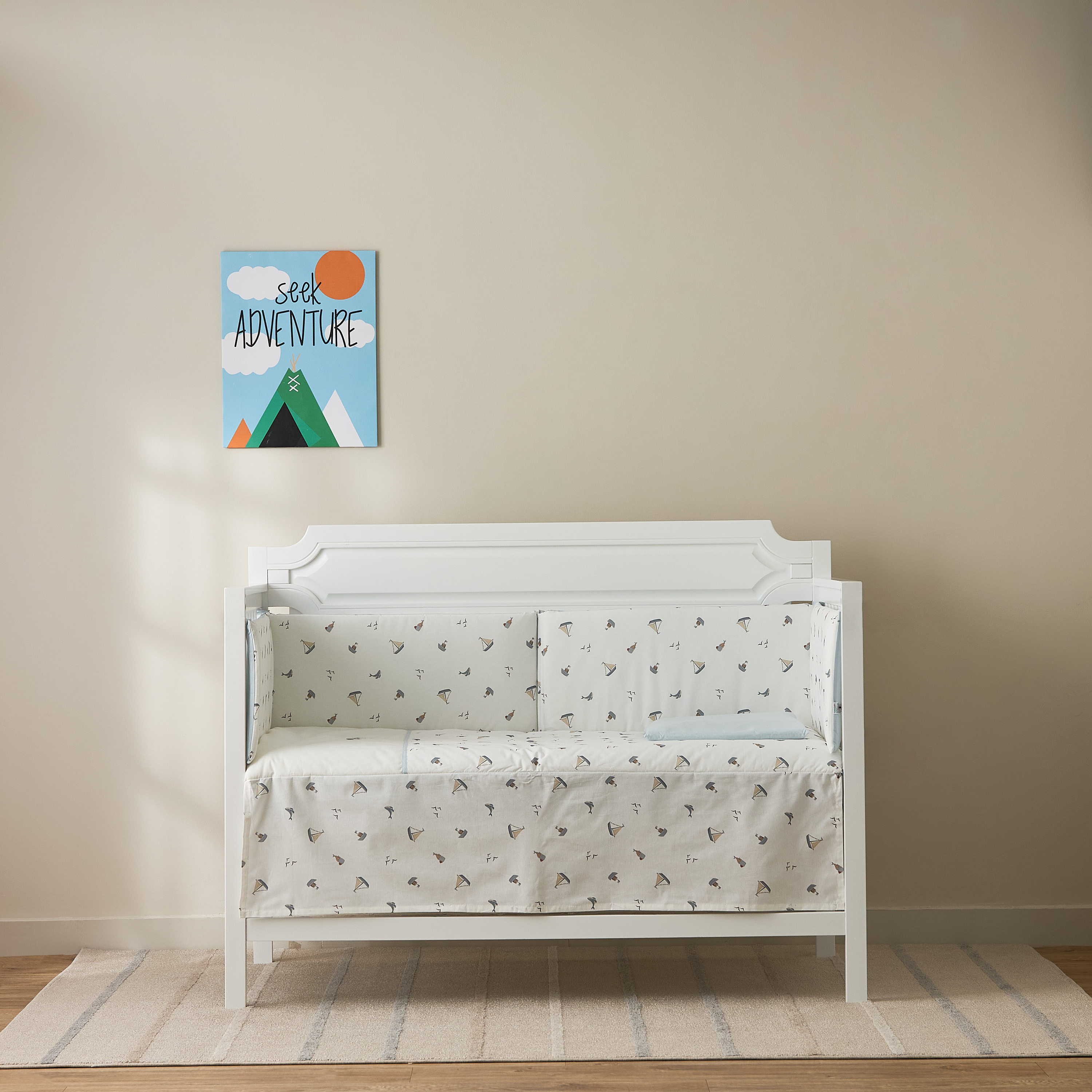 Funnababy 5-Piece Printed Bedding Set - 70x130 cm-baby-nursery-babybedding-image-3