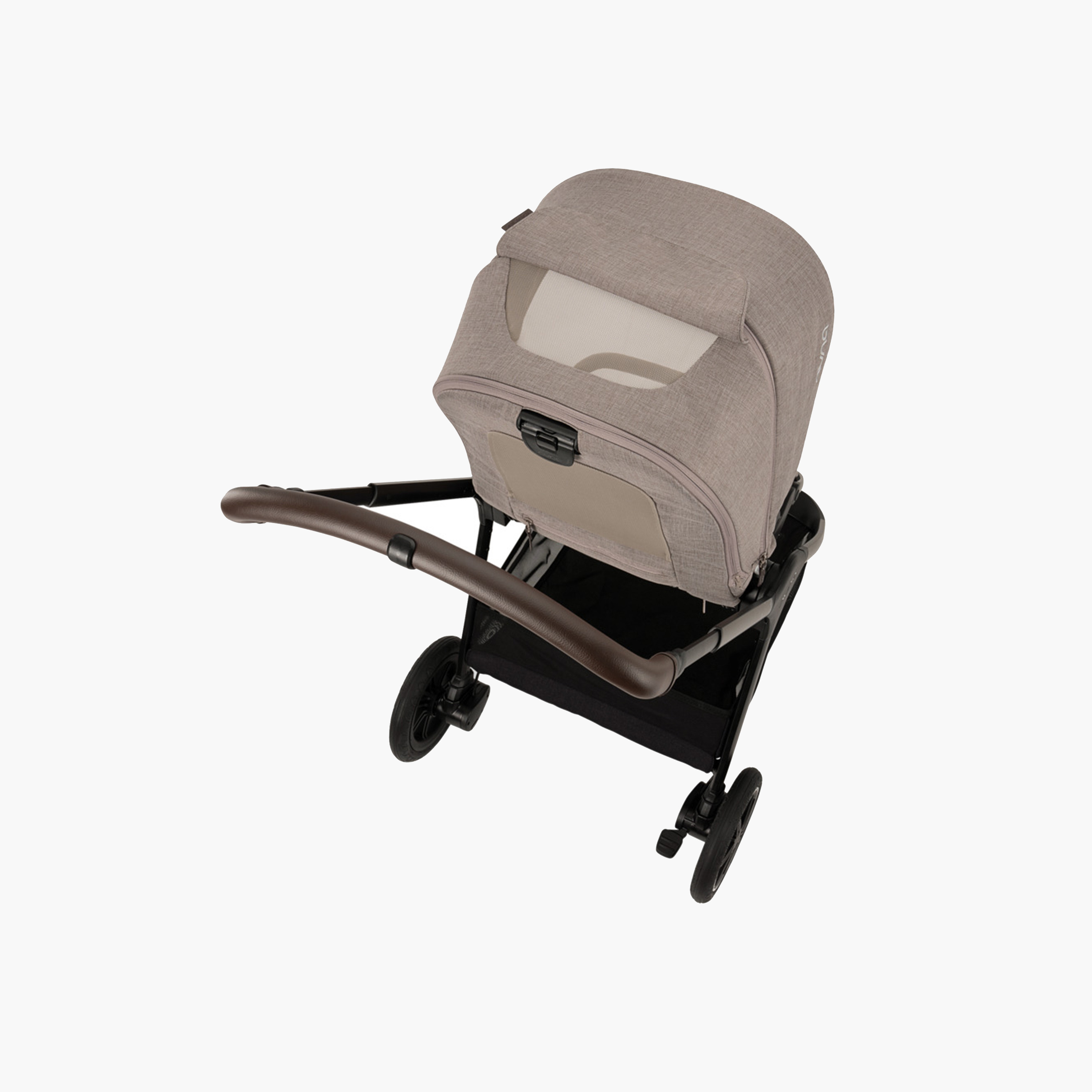 Nuna Triv Next Full Size Stroller with One Touch Folding, Wheel Lock and Compact Pushchair Weights-baby-gear-strollersandprams-strollers-image-3