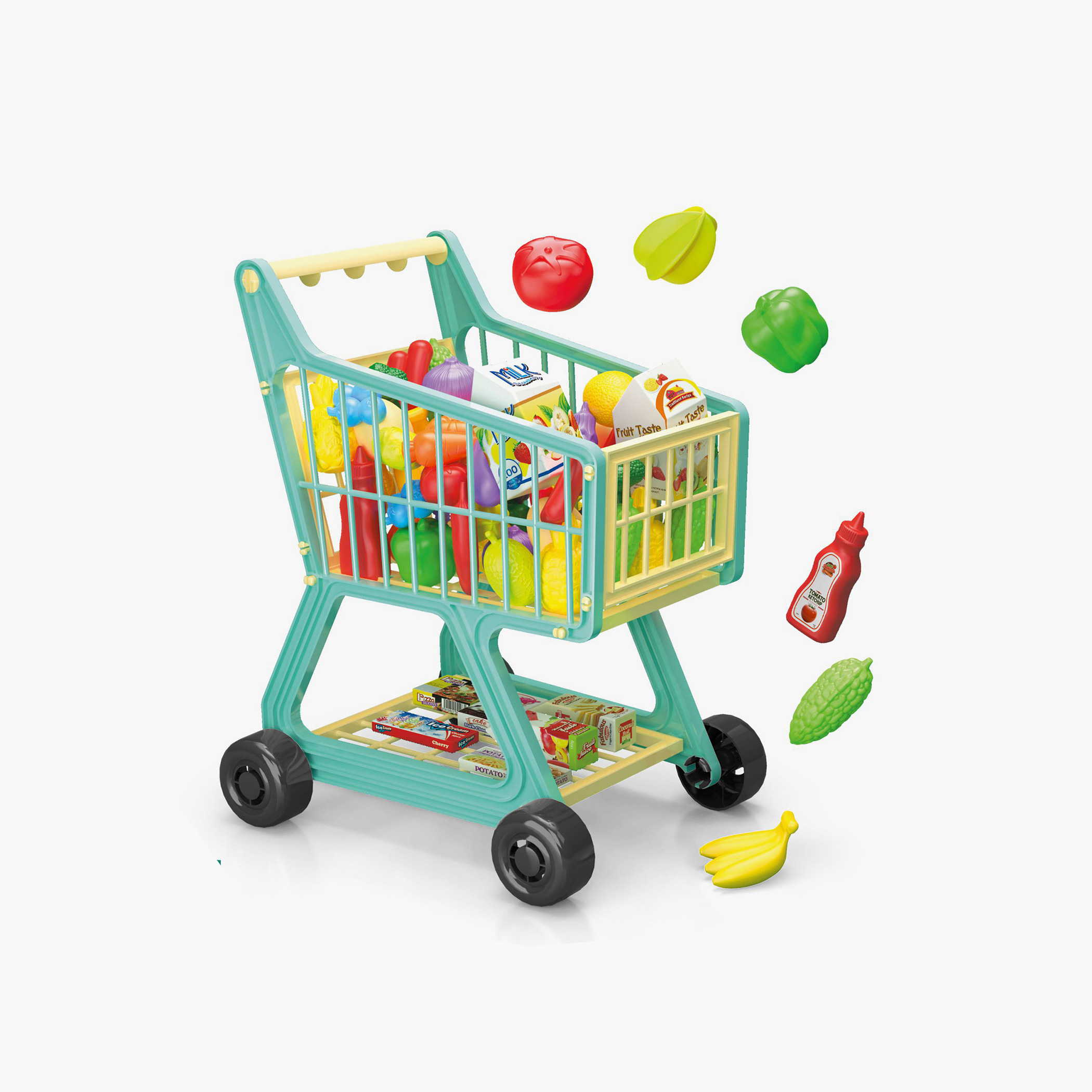 مجموعة لعب عربة التسوق من جونيورز-toys-dollsandplaysets-dollhouses-image-1