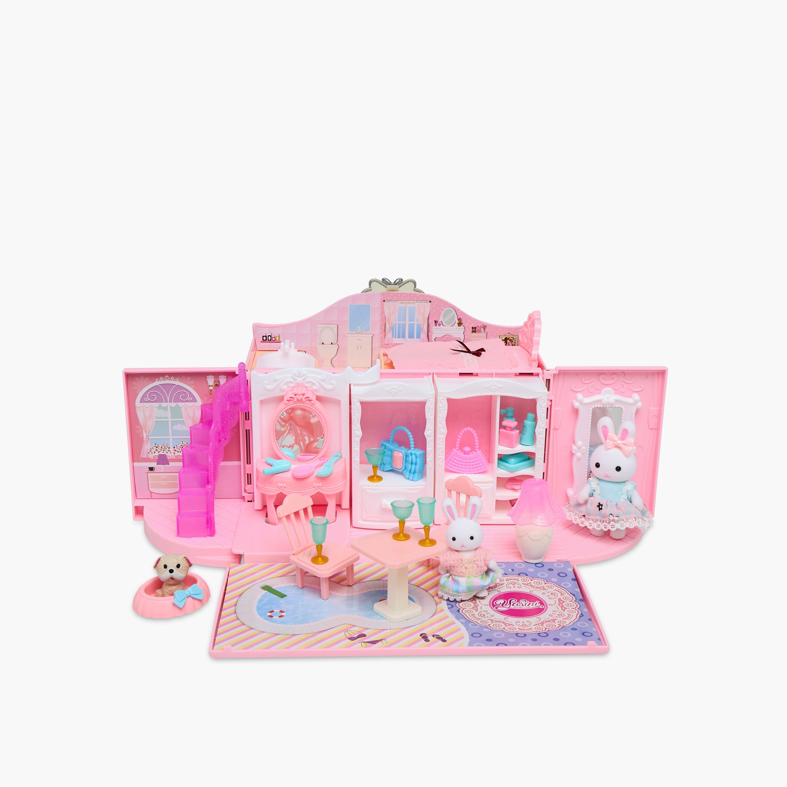 Juniors Rabbit Bedroom Playset-toys-roleplay-householdsets-image-1