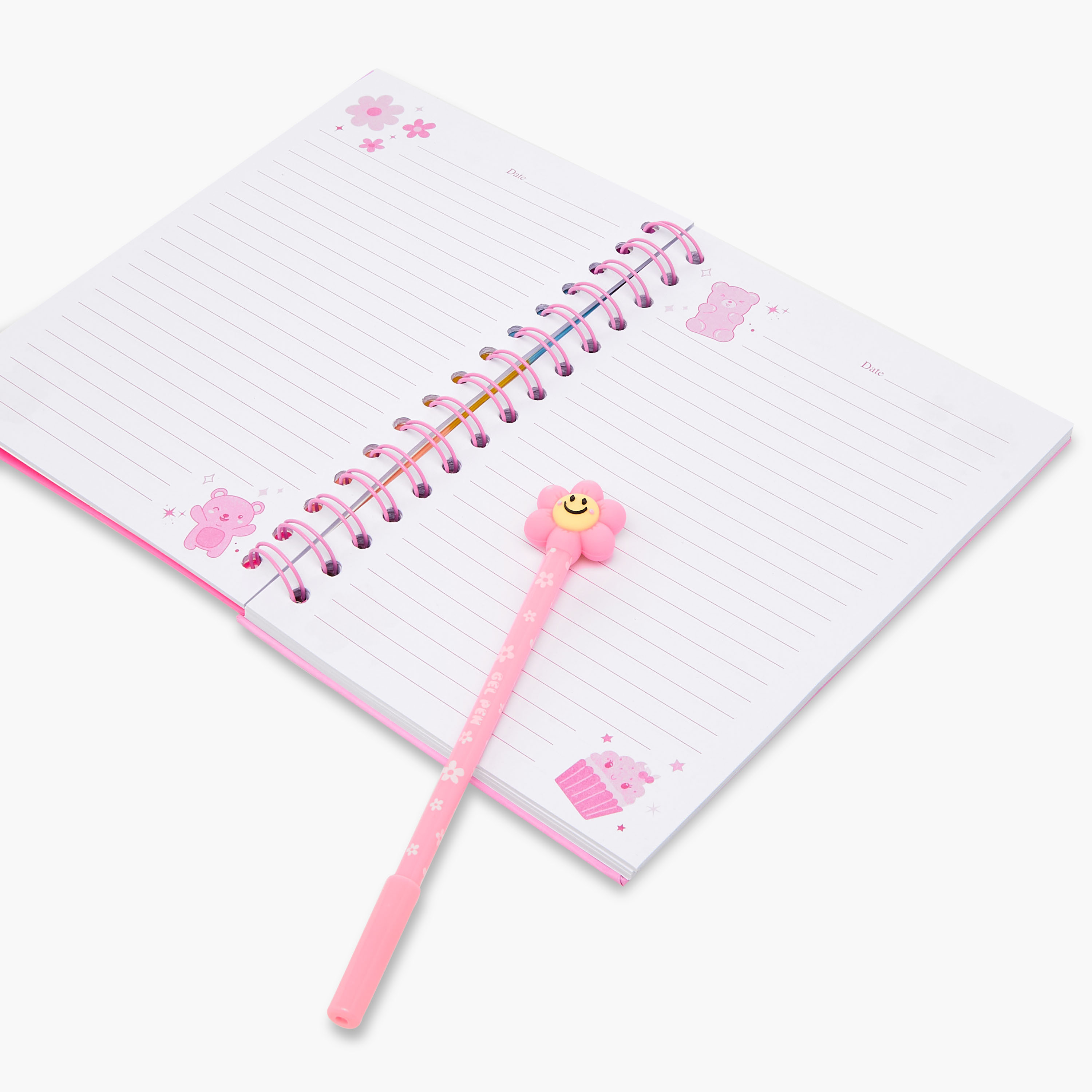 Hot Focus Pop on Charms Journal Set-school-stationery-sets-image-3