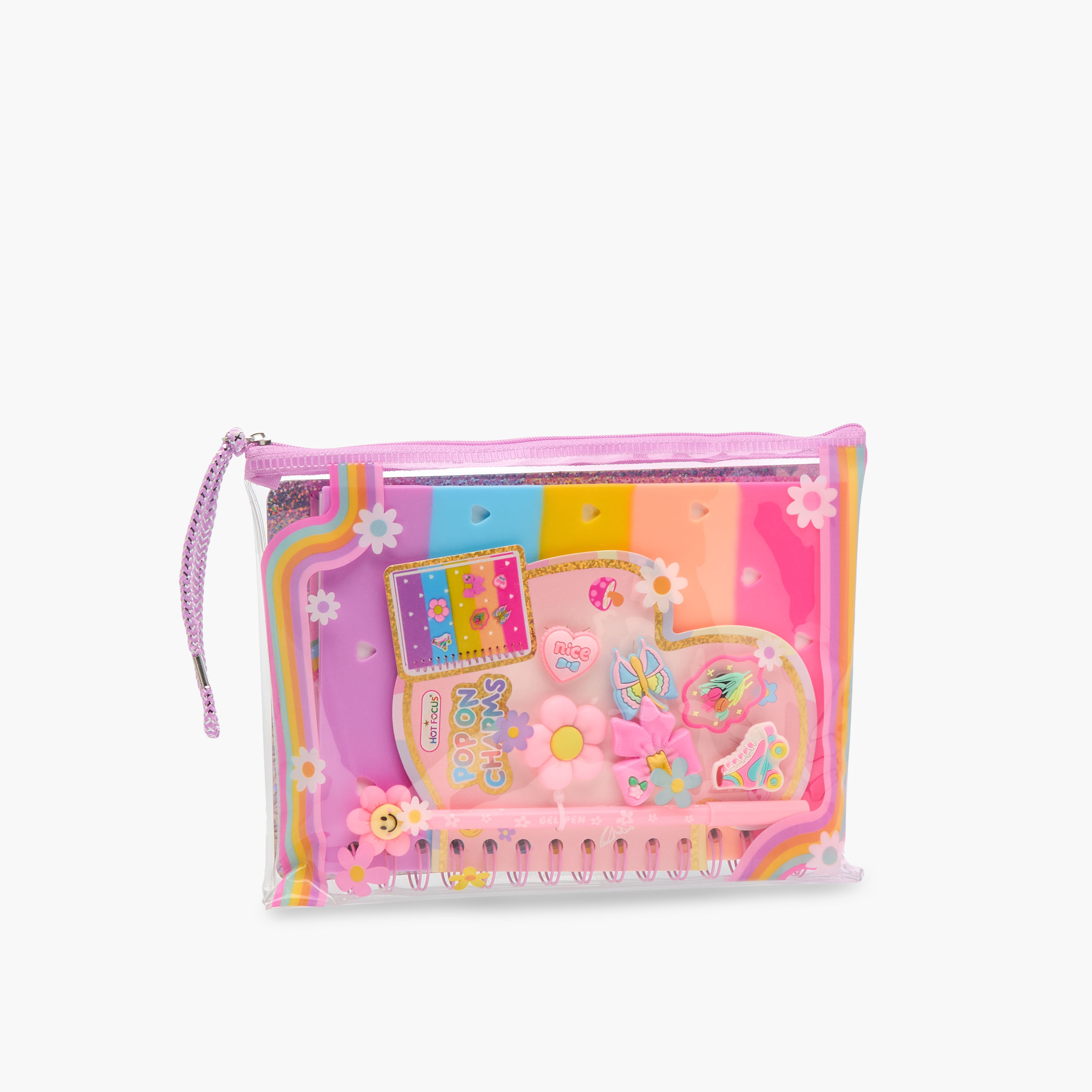Hot Focus Pop on Charms Journal Set-school-stationery-sets-image-5