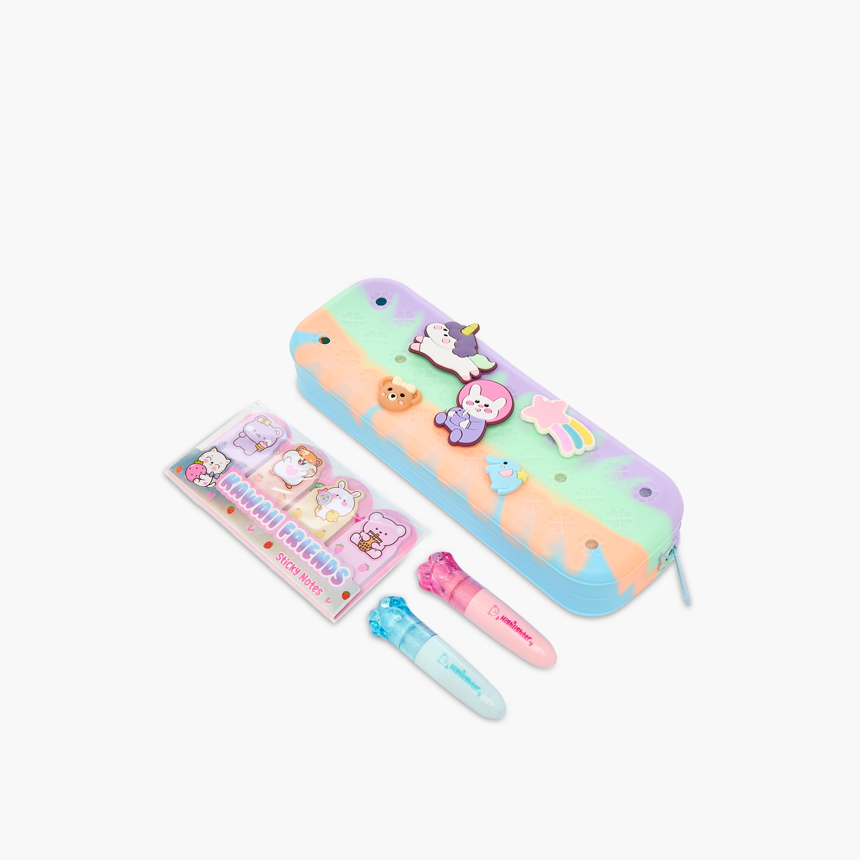 Hot Focus Charm Pencil Case Set-school-stationery-pencilcases-image-1