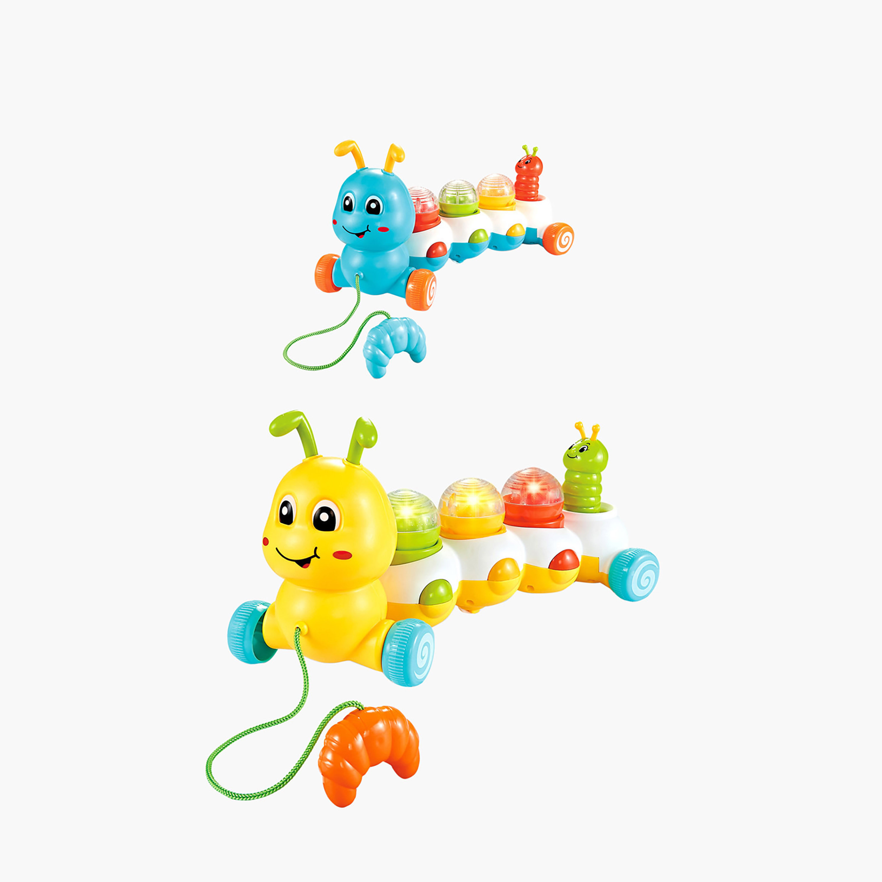 لعبة تعليمية متنوعة كاتربيلر بصوت وضوء من جونيورز-toys-babyandtoddlertoys-pushandpulltoys-image-1