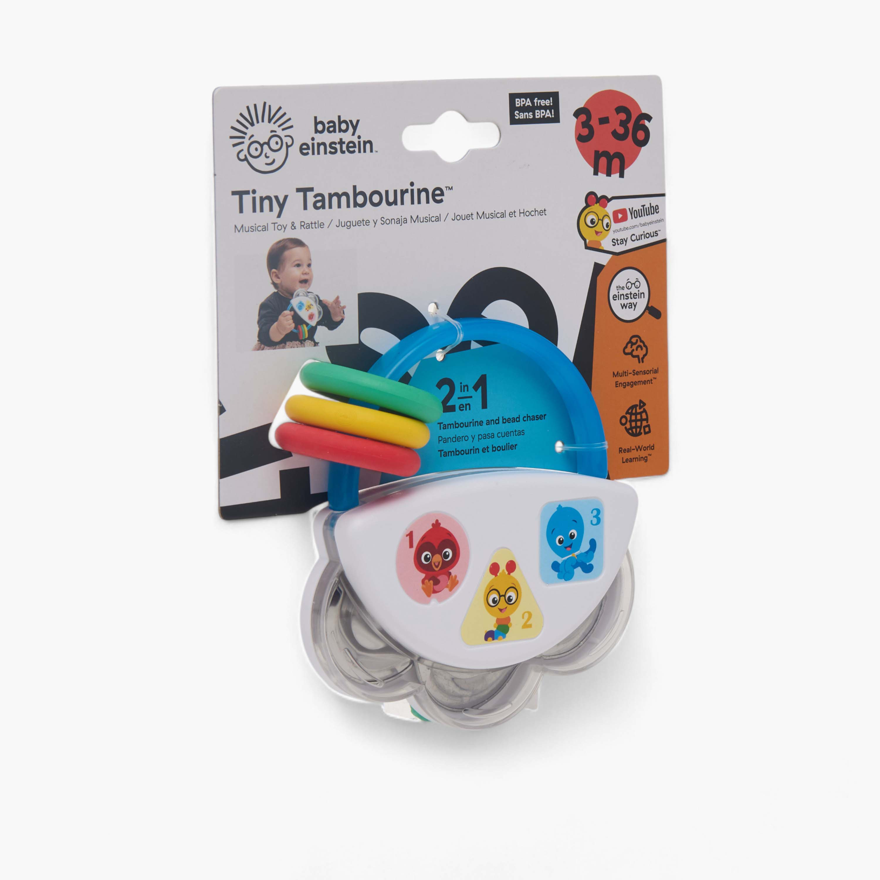 Baby Einstein Tiny Tambourine Rattle-toys-babyandtoddlertoys-rattlesandteethers-image-5