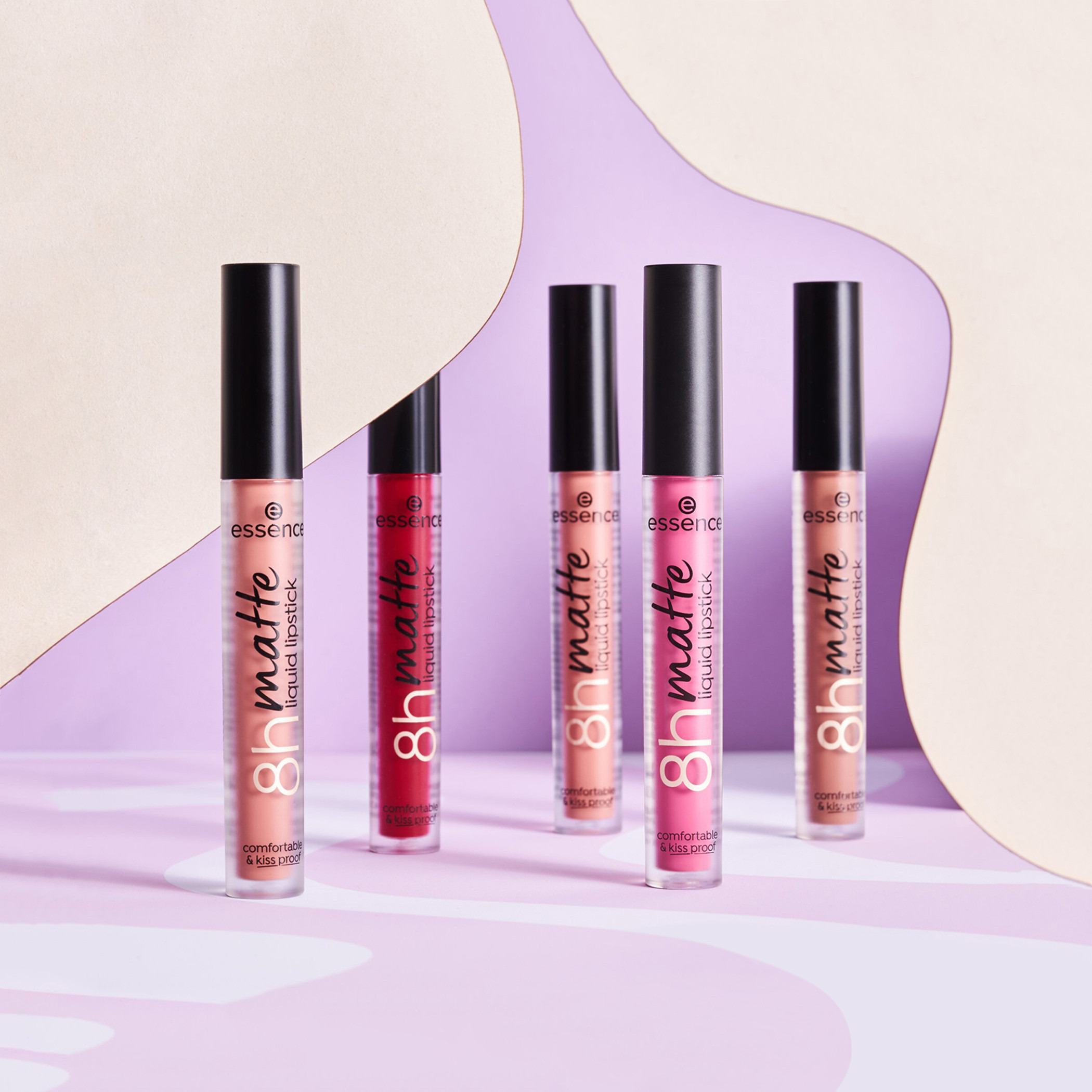 أحمر شفاه سائل مطفي مقاوم للماء يدوم 8 ساعات من إيسنس-beautyandpersonalcare-makeup-lips-lipsticks-image-4