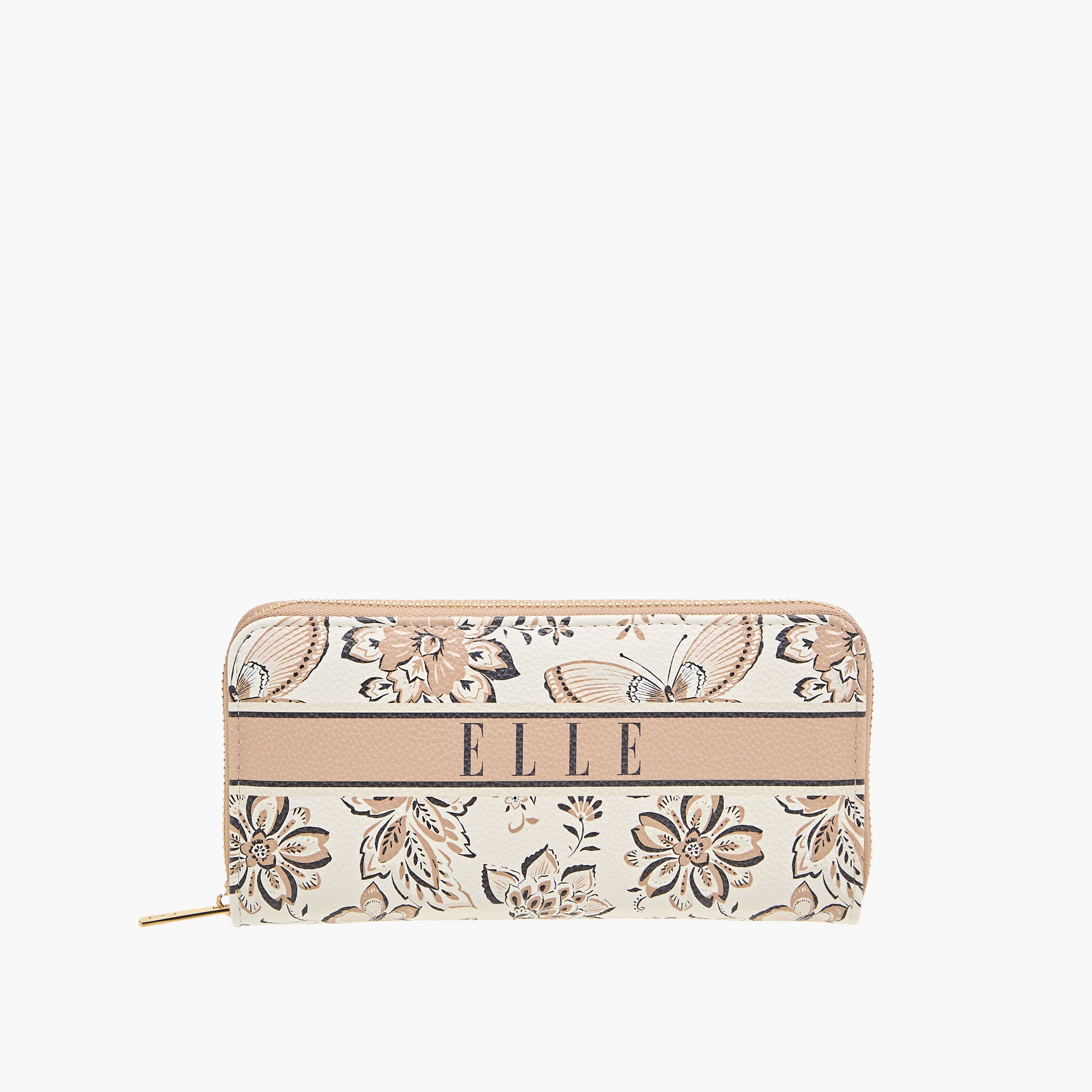 محفظة بسحّاب إغلاق وطبعات زهور من إيل-women-bagsandwallets-wallets-image-1