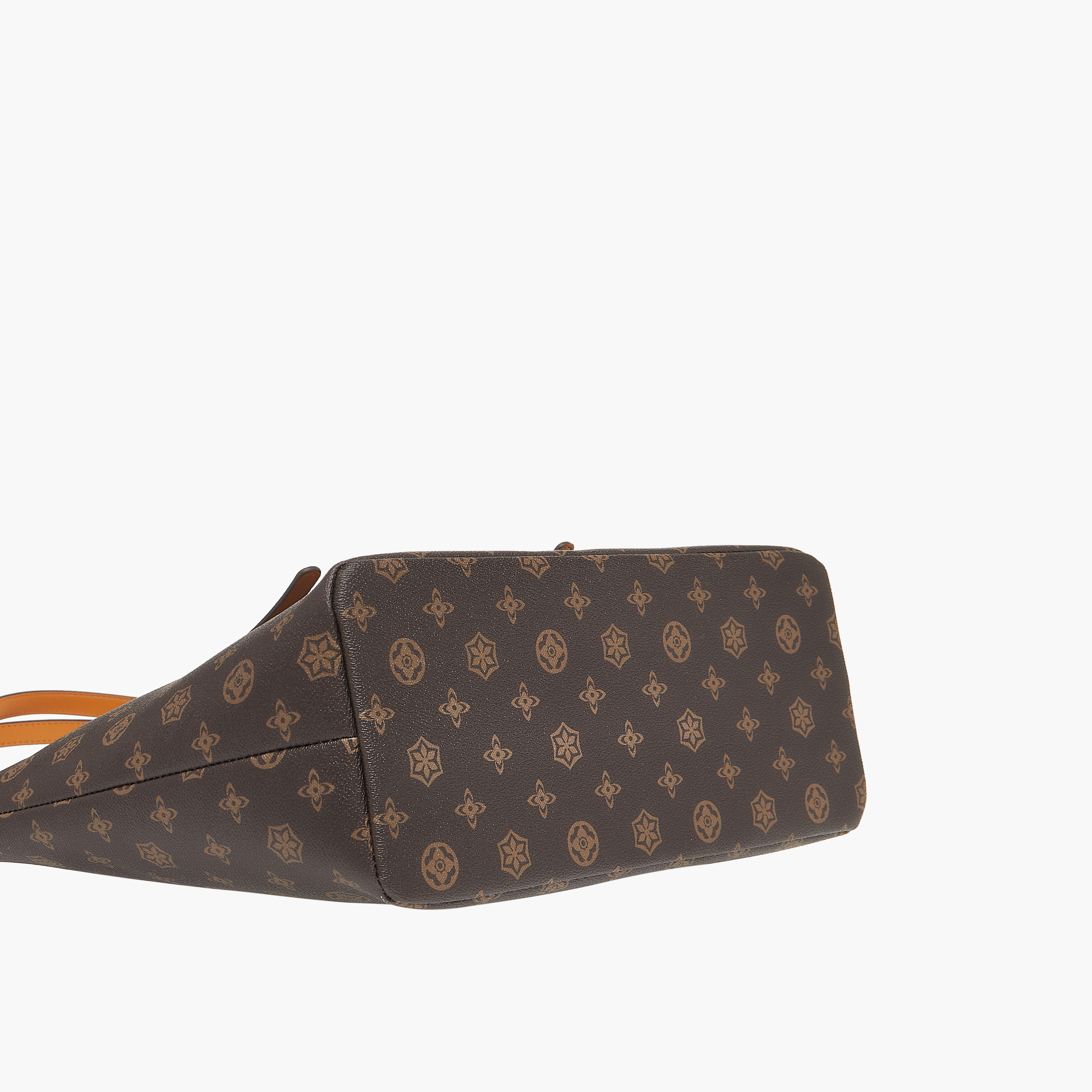 Sasha Monogram Print Tote Bag with Handles and Snap Button Closure-women-bagsandwallets-handbags-image-7