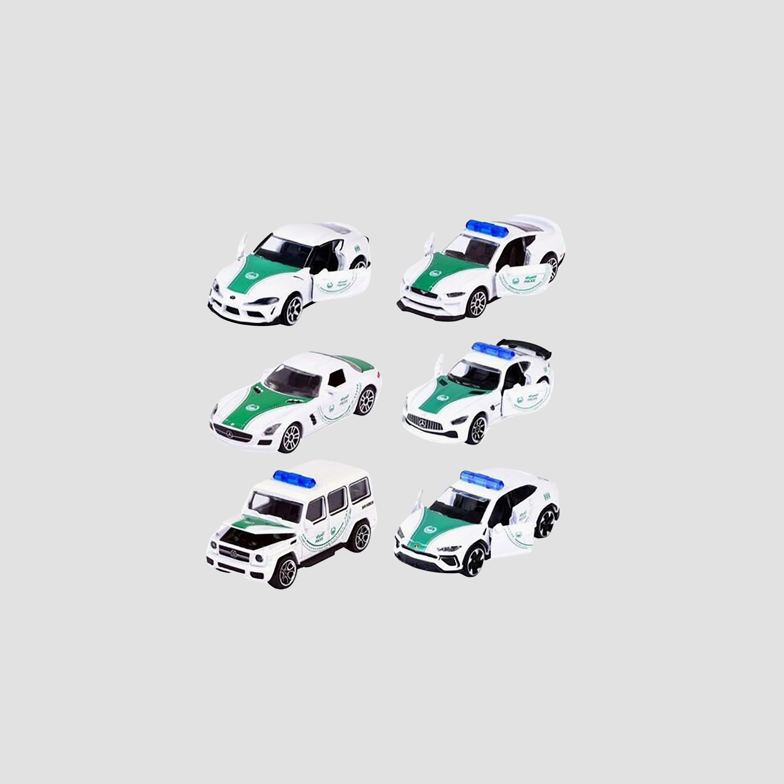 Majorette Dubai Police Assorted Super Cars - Set of 3 Online