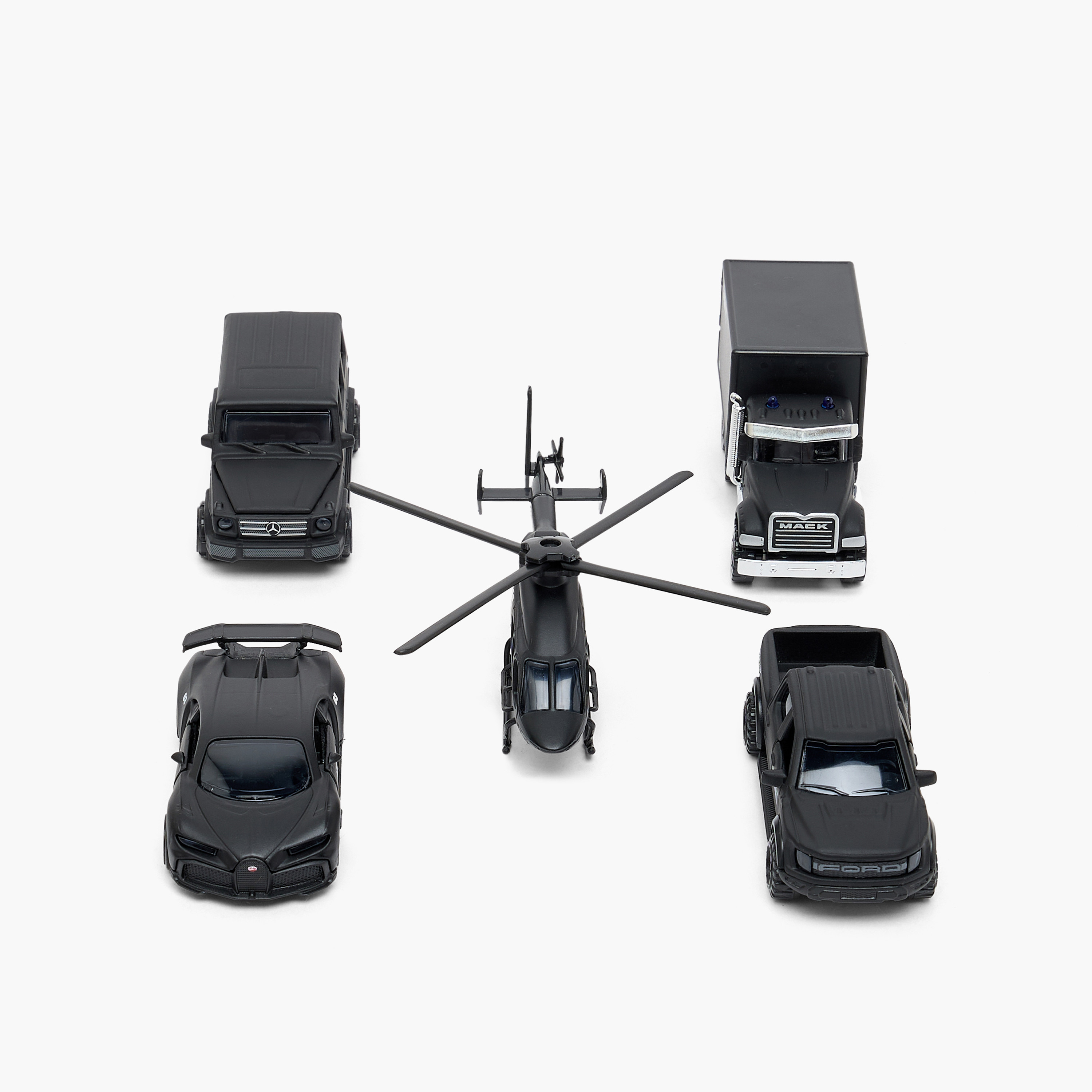 مجموعة مركبات ألعاب سوات 5 قطع من ماجوريت-toys-playvehicles-cars-image-1