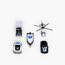 مجموعة ألعاب سيارات شرطة 4 قطع من ماجوريت-toys-playvehicles-cars-image-14