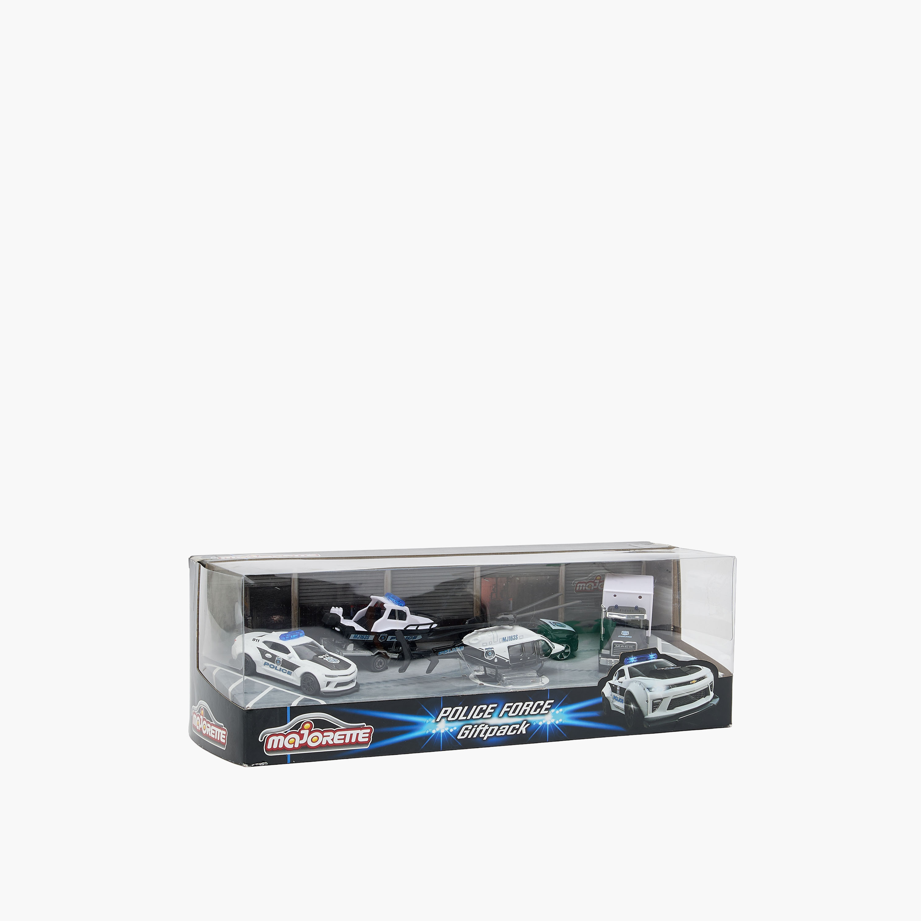 مجموعة ألعاب سيارات شرطة 4 قطع من ماجوريت-toys-playvehicles-cars-image-13