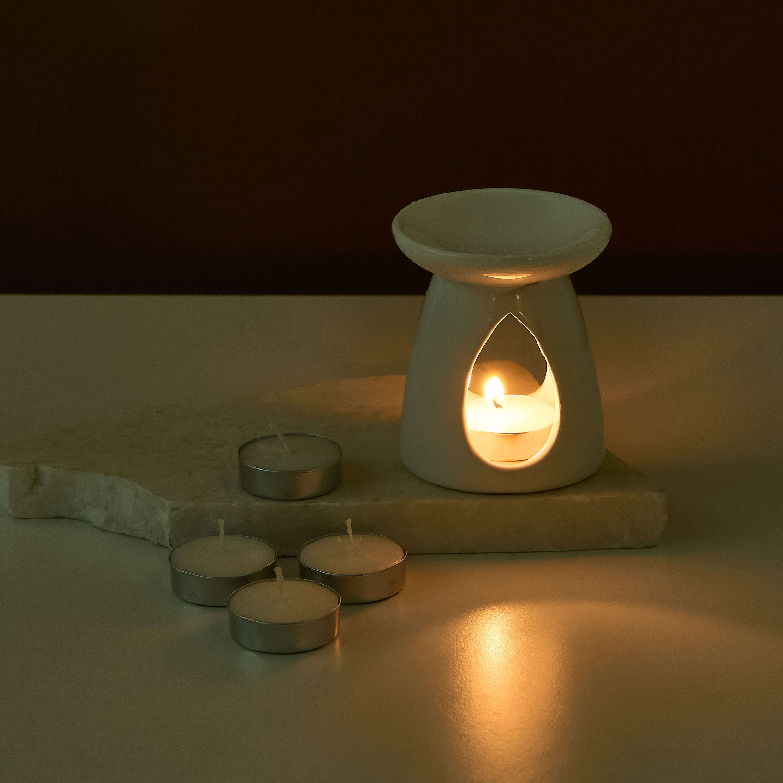 Unscented Tea-Light In Printed Box with Window - Set of 30-household-homefragrance-candles-image-2
