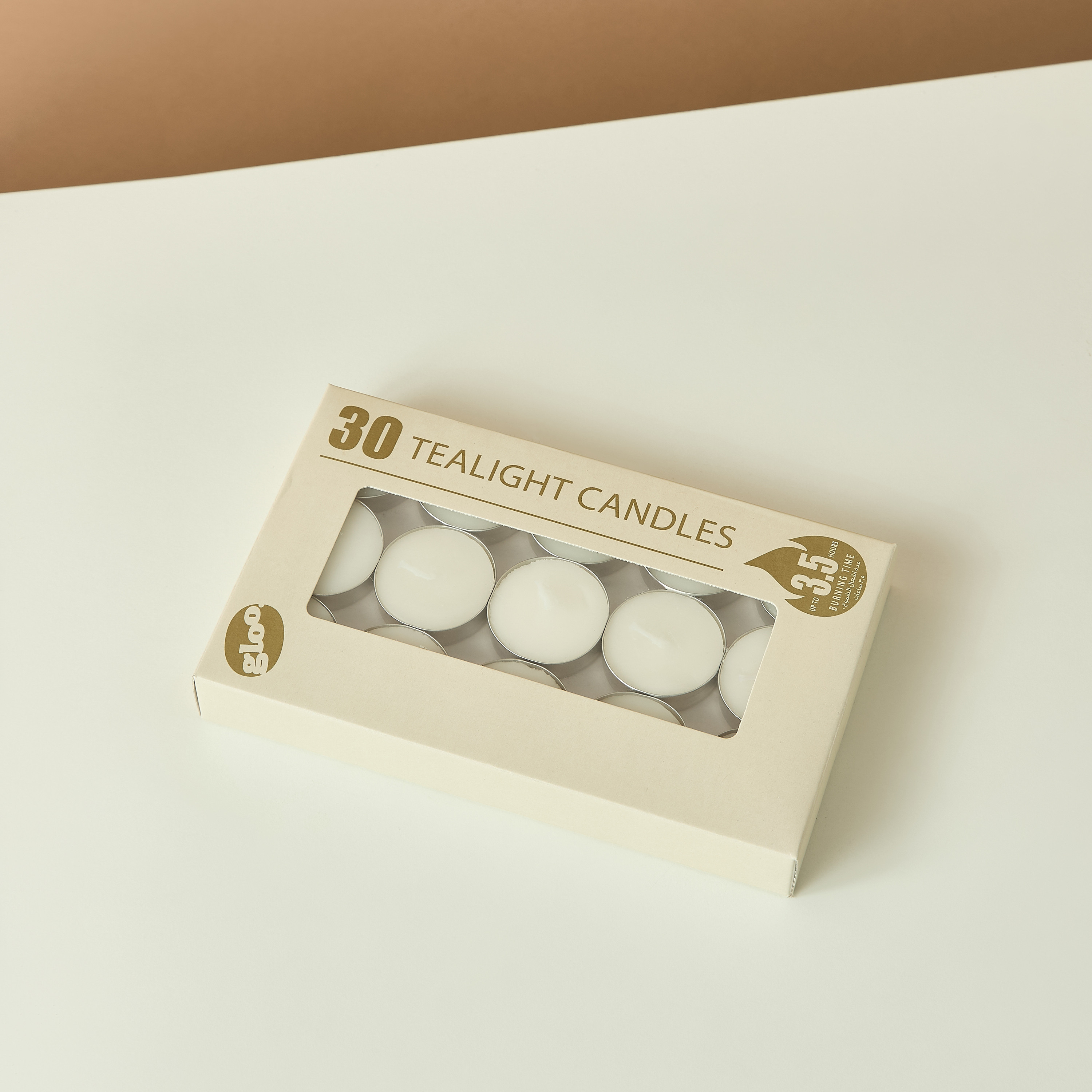 Unscented Tea-Light In Printed Box with Window - Set of 30-household-homefragrance-candles-image-5