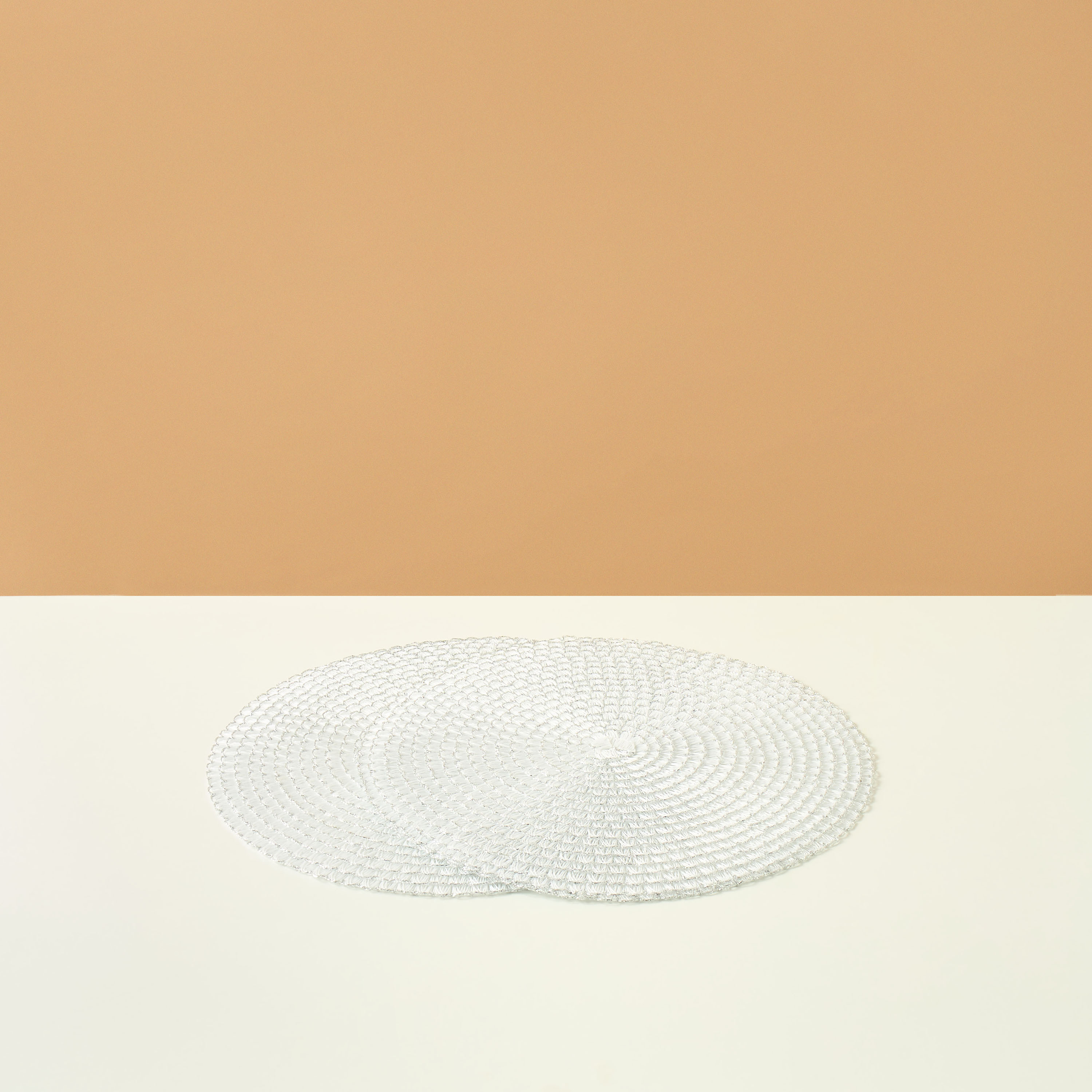 Textured 2-Piece Round Placemat Set - 38 cms-household-dining-tablelinen-placemats-image-2