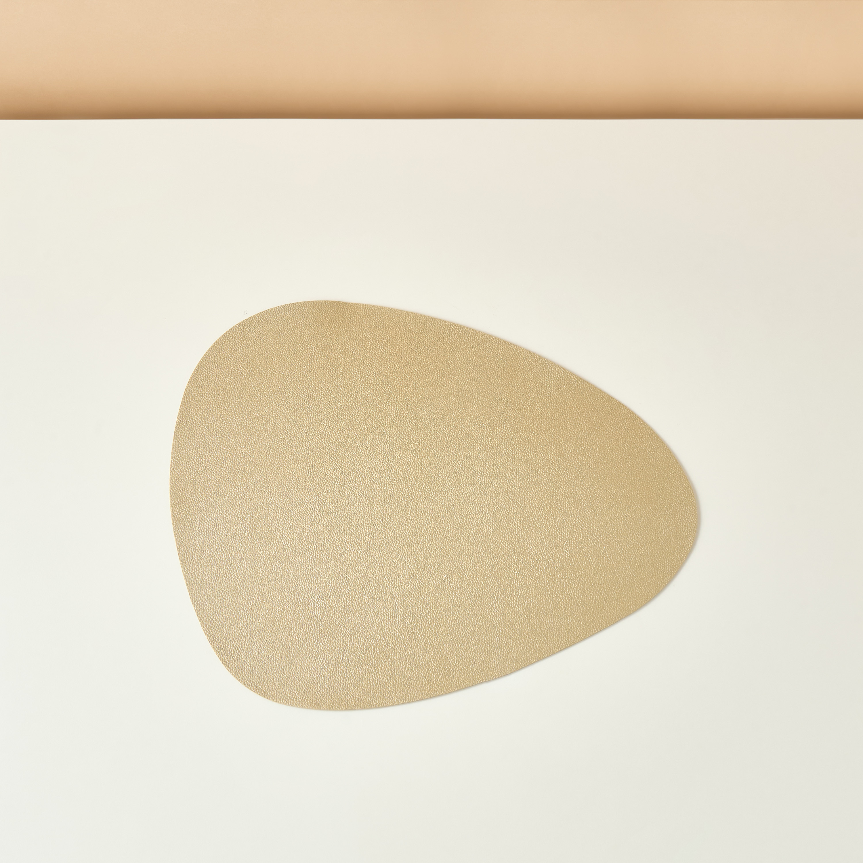 طقم لبادات صحون جلد الصناعي 4 قطع من بيبل - 42x32 سم-household-dining-tablelinen-placemats-image-2