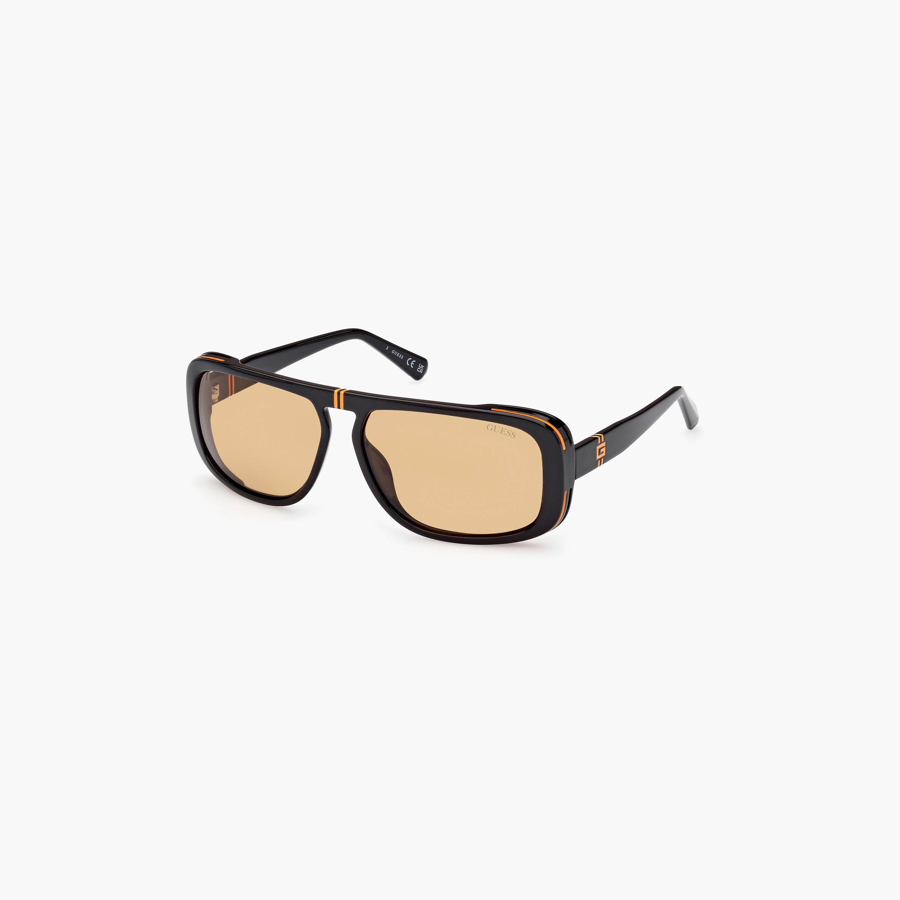 غيس-  نظارة شمسية مستطيلة 62مم GU0008201E62-men-sunglasses-image-1