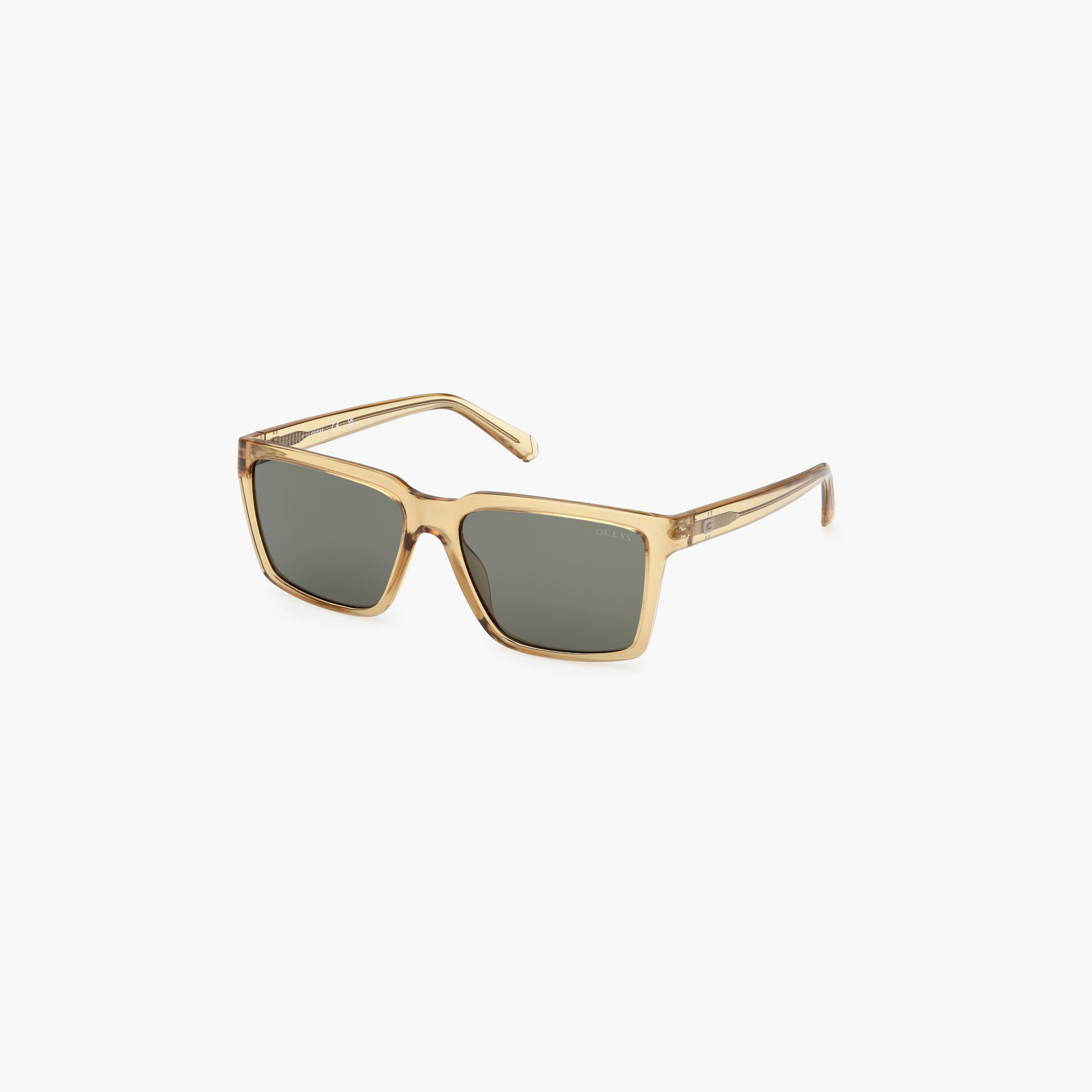 Guess 58 MM Green Square Sunglasses GU0008441N58-men-sunglasses-image-1