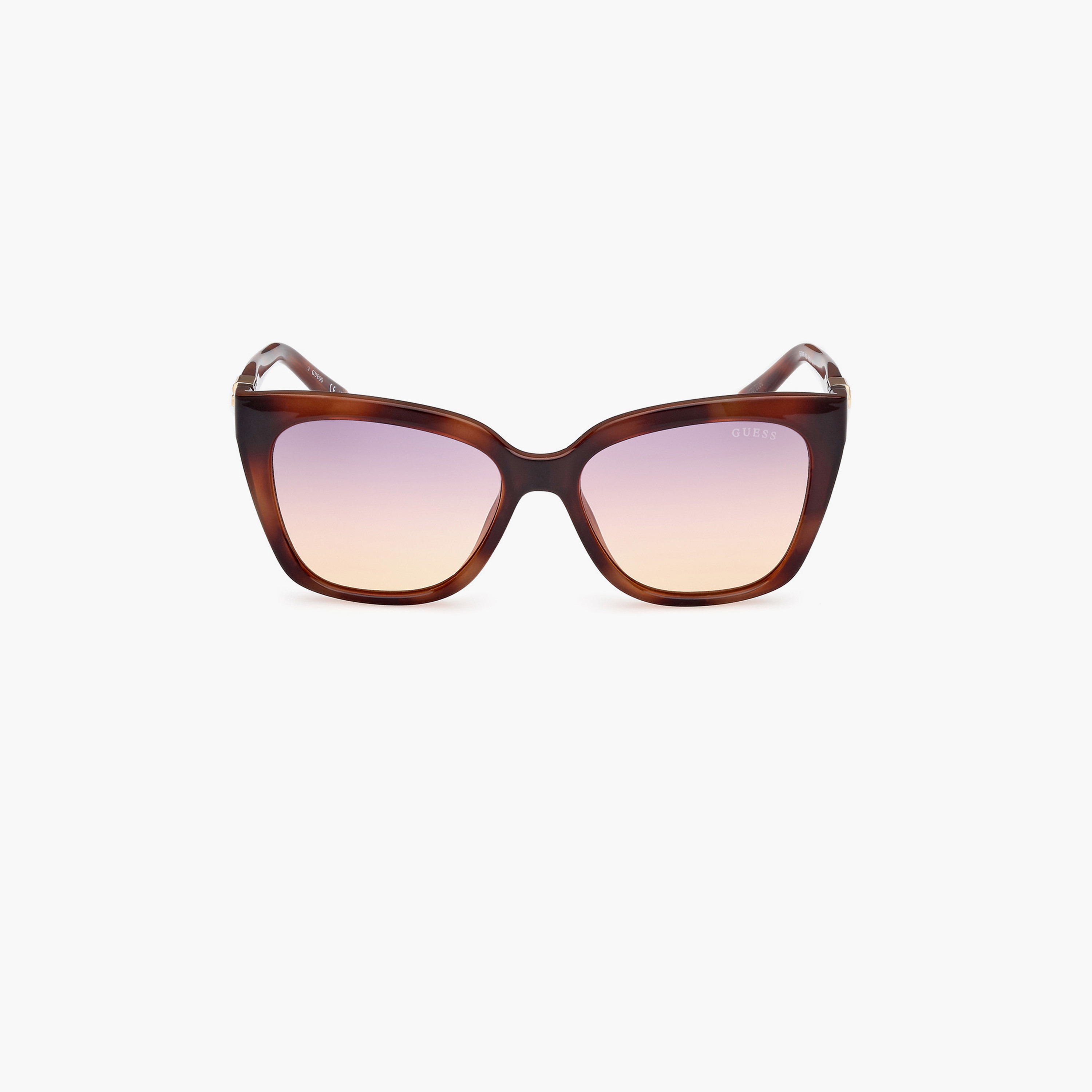 غيس-  نظارة شمسية مربعة بني متدرج- 53مم GU787853Z53-women-sunglasses-image-3
