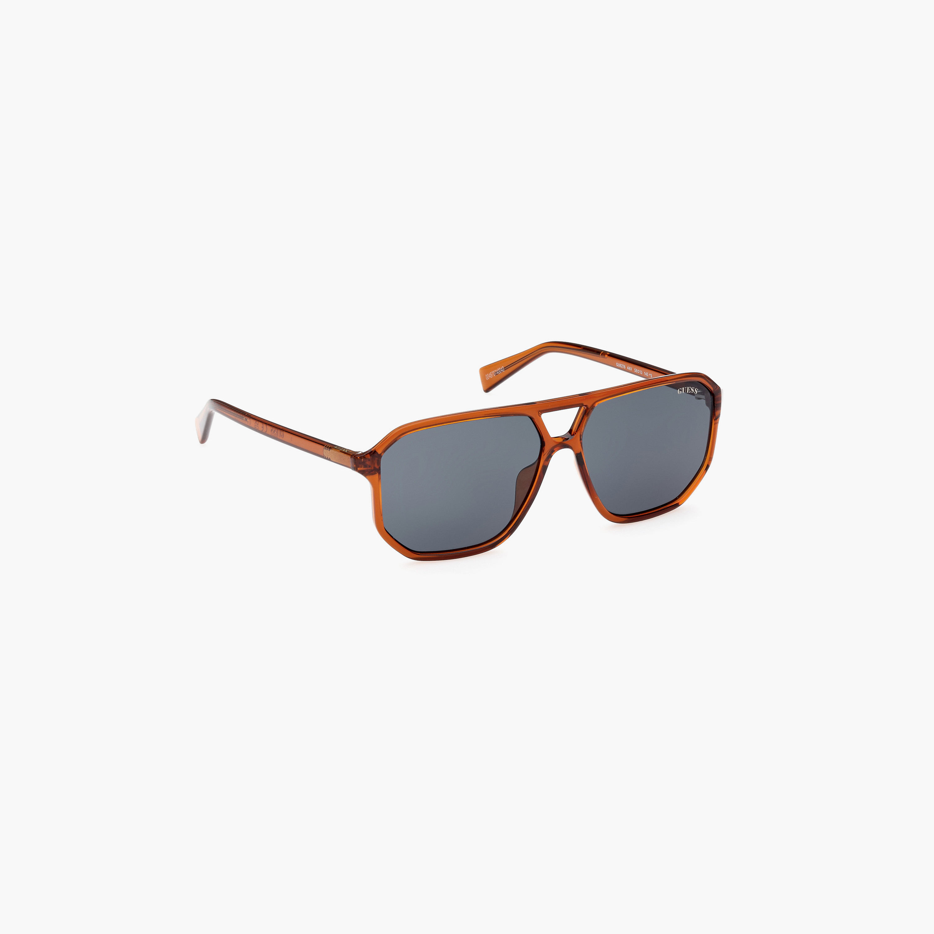 Guess Polarized 58 MM Navigator Sunglasses GU827644V58-men-sunglasses-image-2