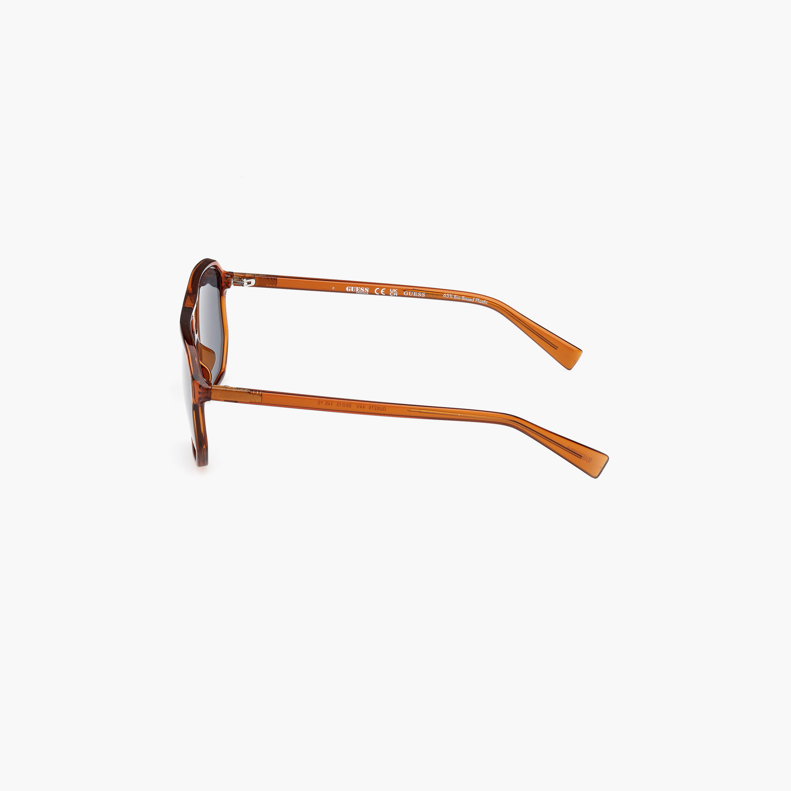 Guess Polarized 58 MM Navigator Sunglasses GU827644V58-men-sunglasses-image-5