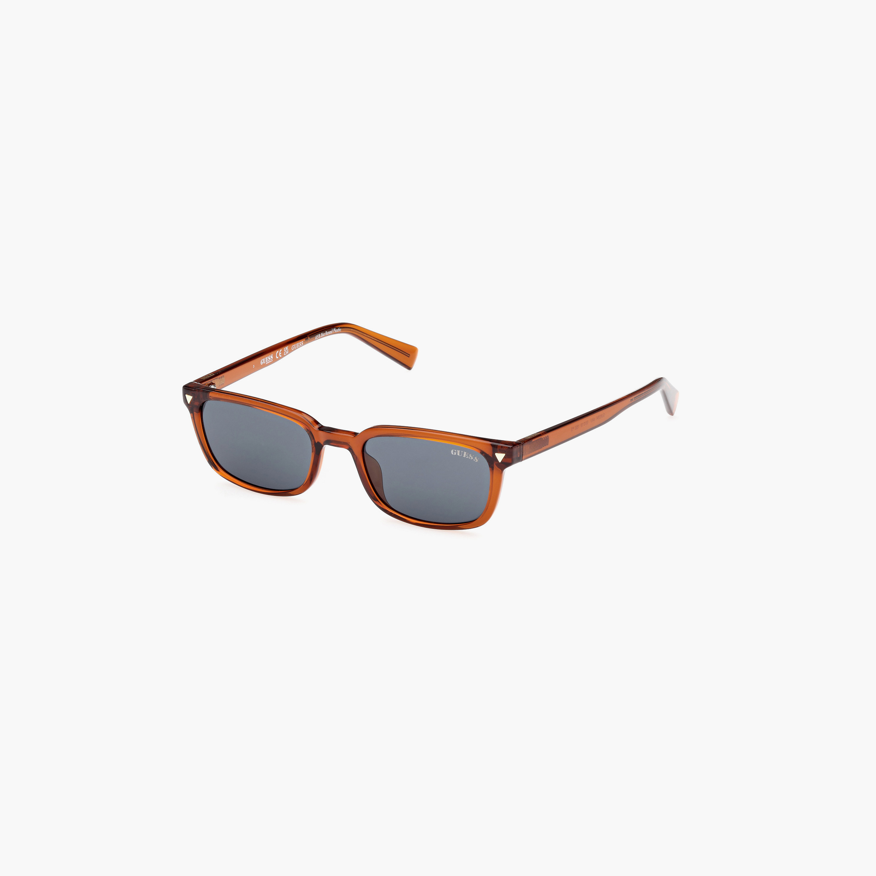 Guess Polarized 50 MM Rectangle Sunglasses GU828444V50-men-sunglasses-image-1