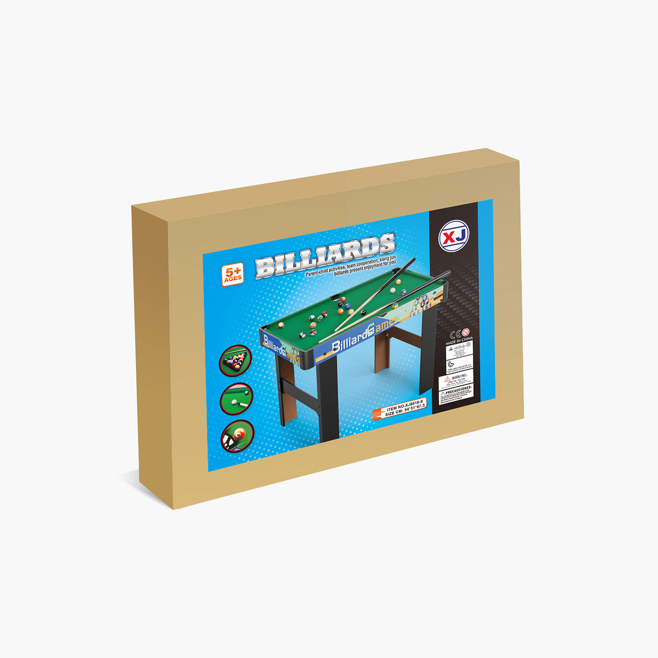 لعبة بلياردو على الطاولة-toys-indoortoys-arcadeandtablegames-image-6