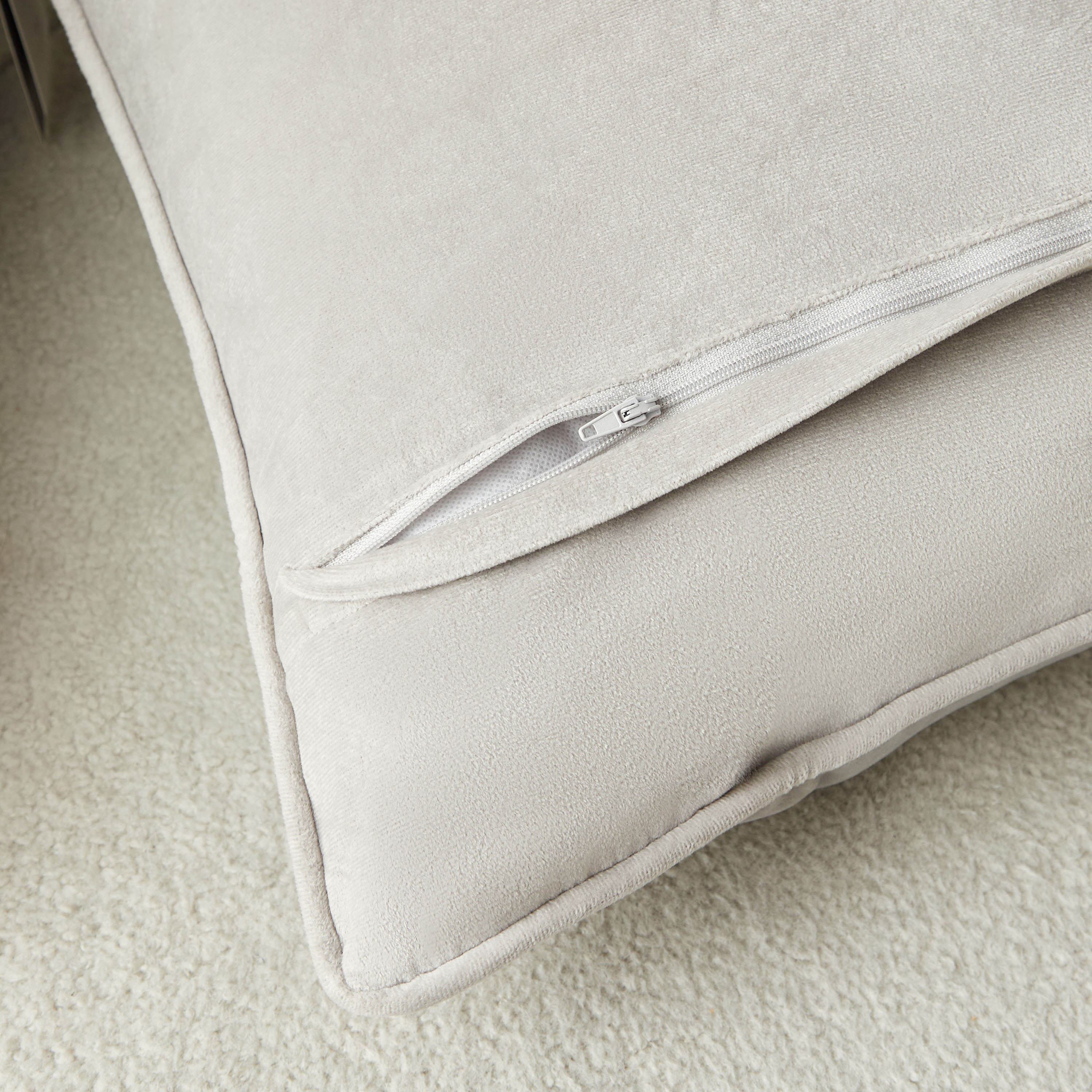 Gia Como Embroidered Cotton Filled Cushion - 50x50 cms-household-cushionsandthrows-filledcushions-decorativecushions-image-5