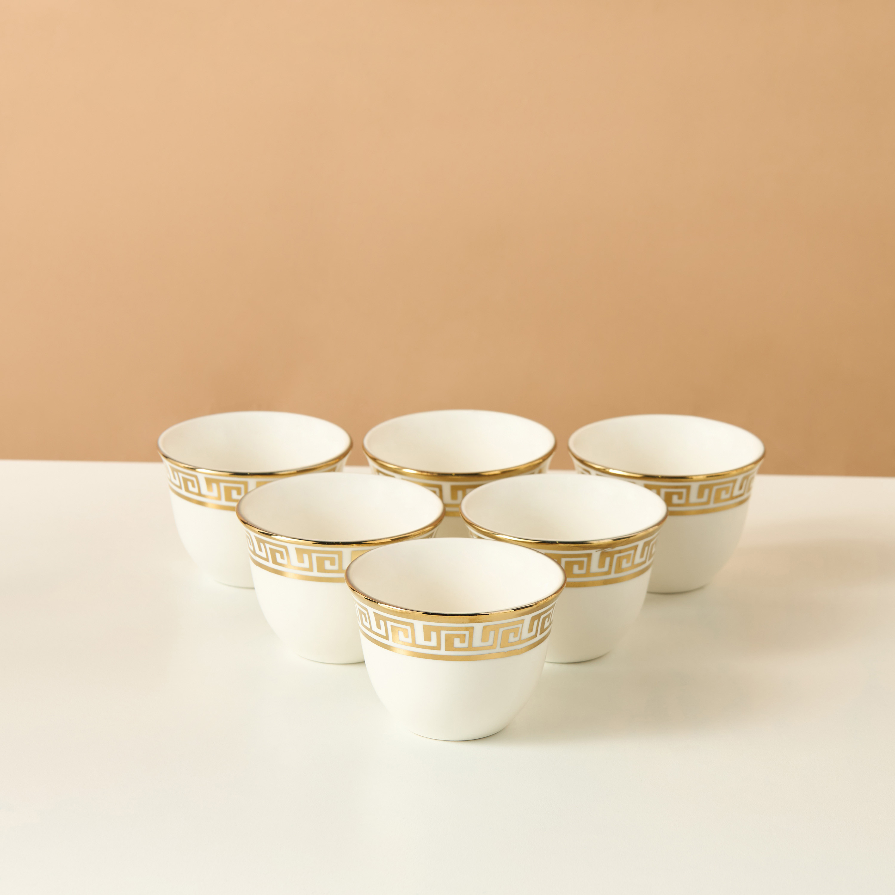 Gia Como 6-Piece Porcelain Kahwa Cup Set - 60 ml-household-dining-teaandcoffee-teaandcoffeesets-image-2