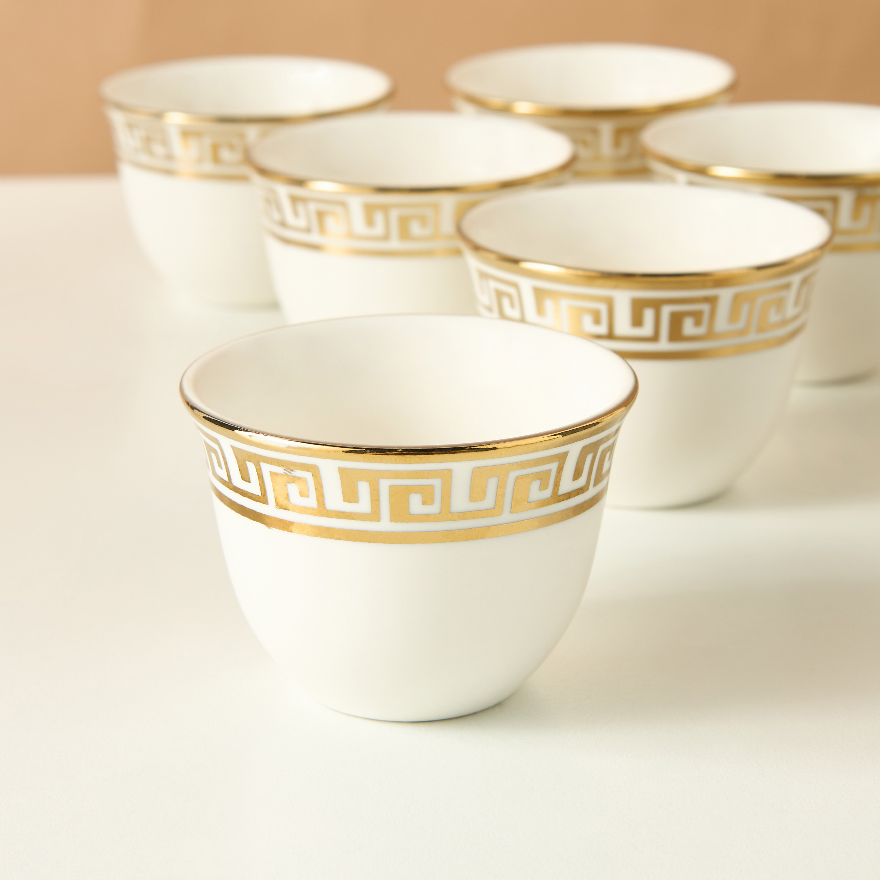 Gia Como 6-Piece Porcelain Kahwa Cup Set - 60 ml-household-dining-teaandcoffee-teaandcoffeesets-image-4