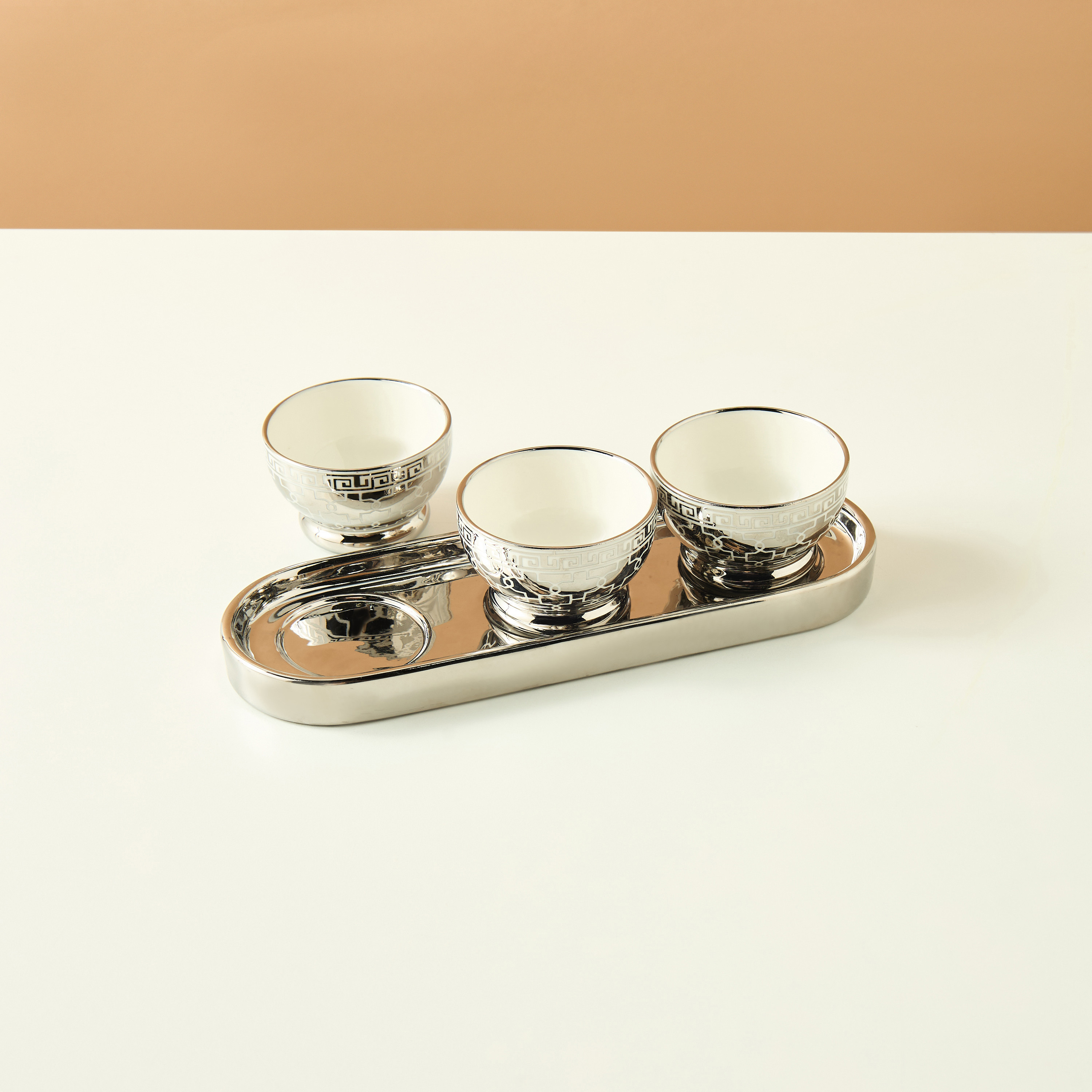 طقم أوعية تقديم مع صينية 3 قطع من جيا كومو-household-dining-serveware-servingtrays-image-2