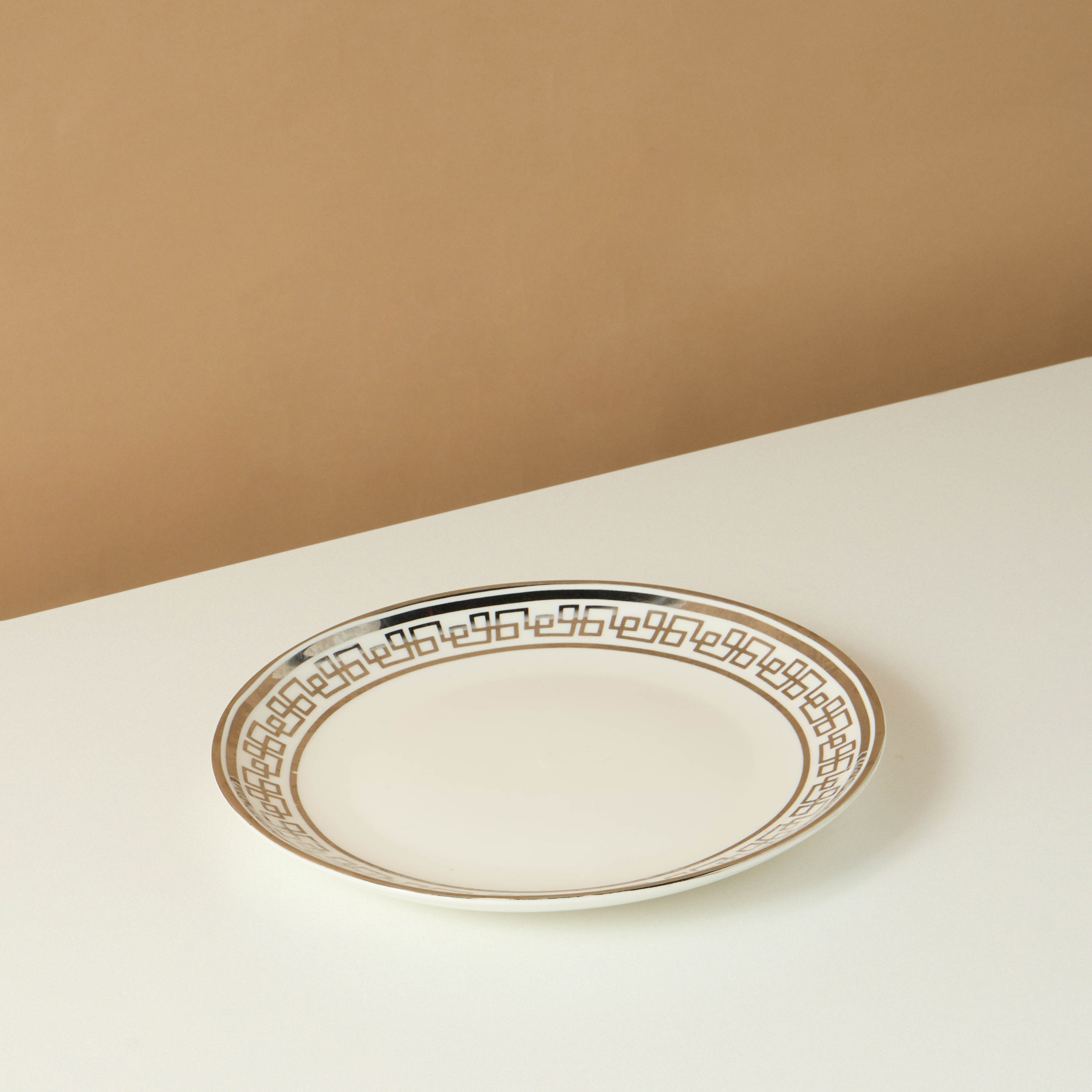 Gia Como Printed Porcelain Quarter Plate - 20 cms-household-dining-dinnerware-dinnersets-image-3
