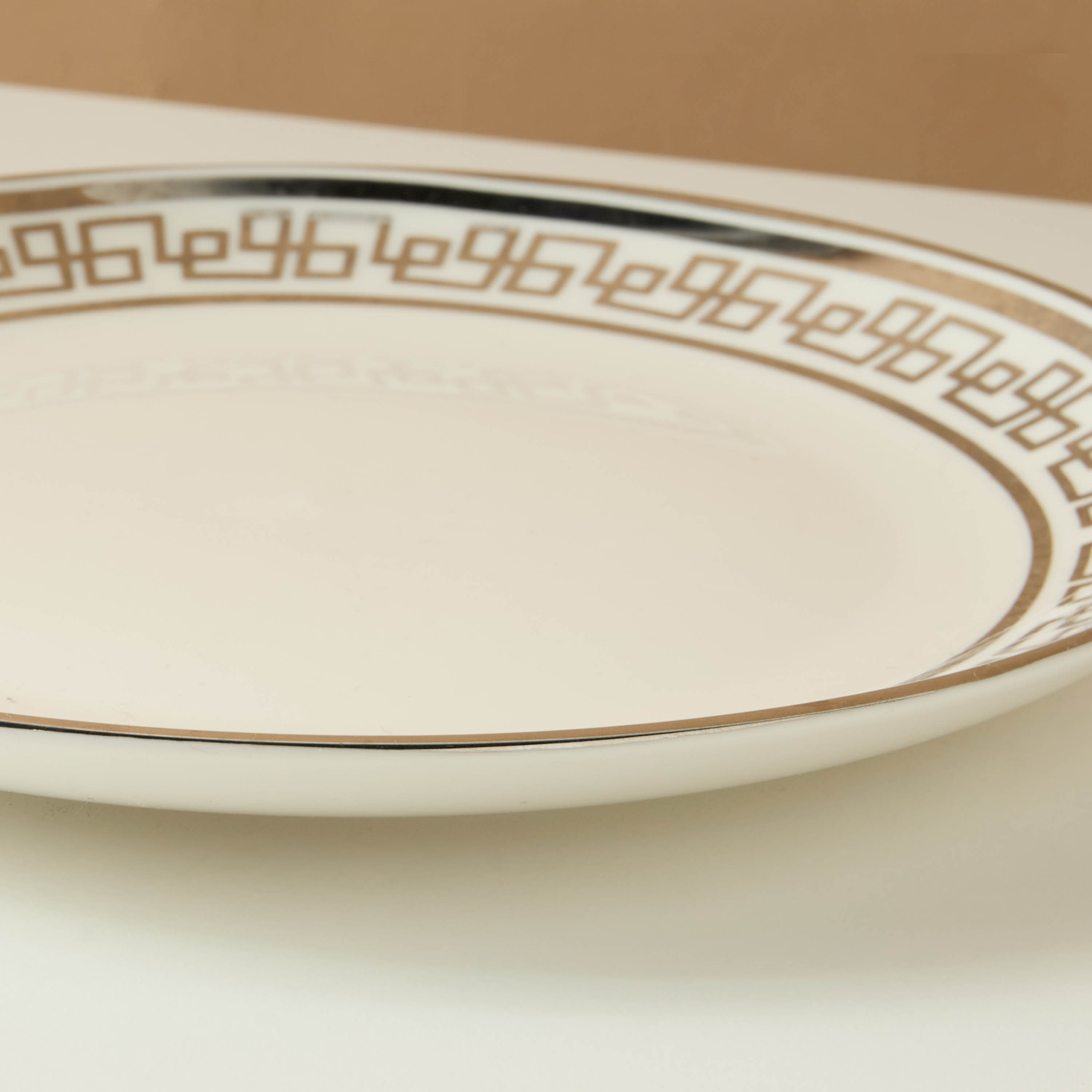 Gia Como Printed Porcelain Quarter Plate - 20 cms-household-dining-dinnerware-dinnersets-image-6