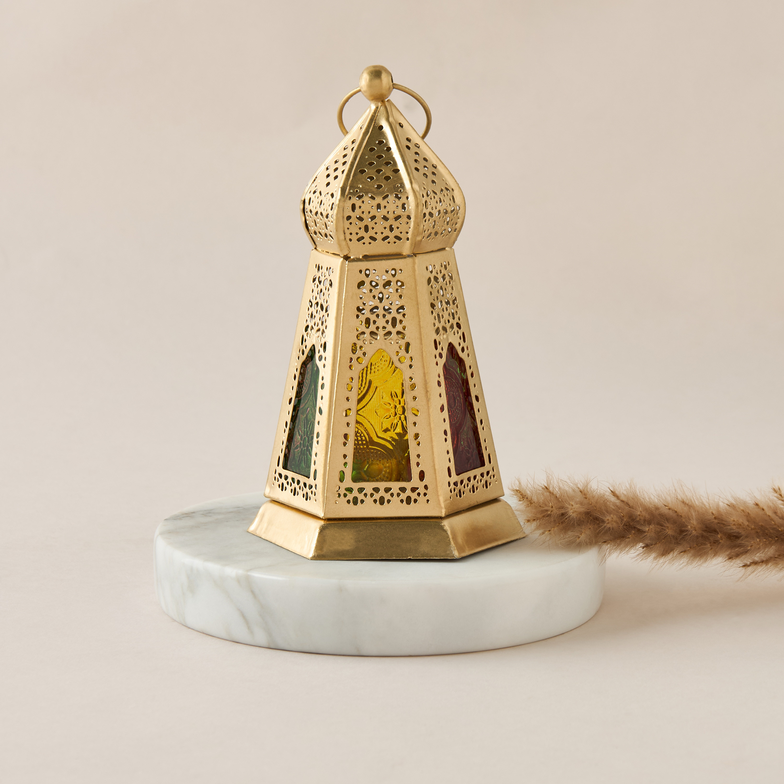 Decorative Cutout Detail Lantern-household-decor-candleholdersandlanterns-image-1