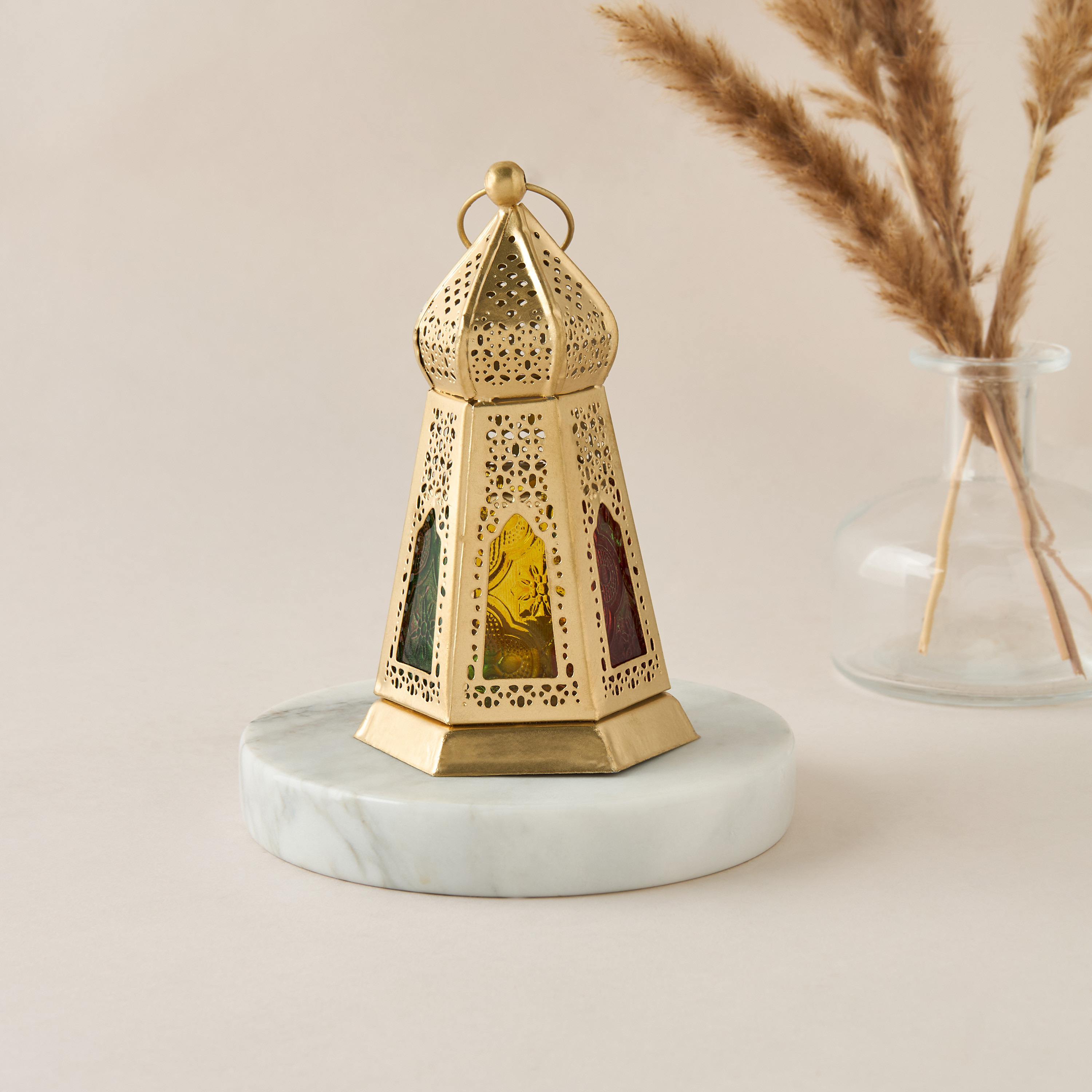 Decorative Cutout Detail Lantern-household-decor-candleholdersandlanterns-image-2