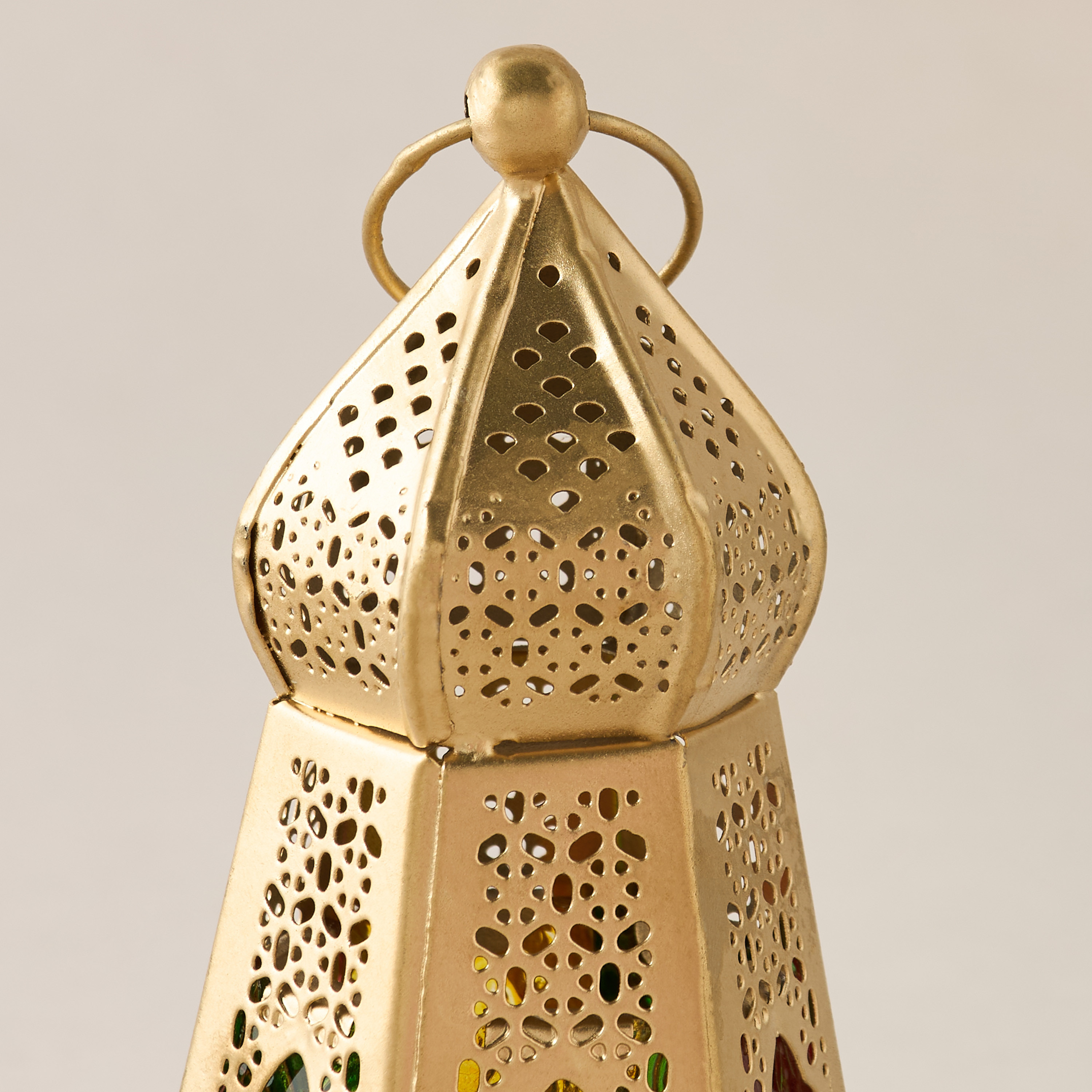 Decorative Cutout Detail Lantern-household-decor-candleholdersandlanterns-image-3