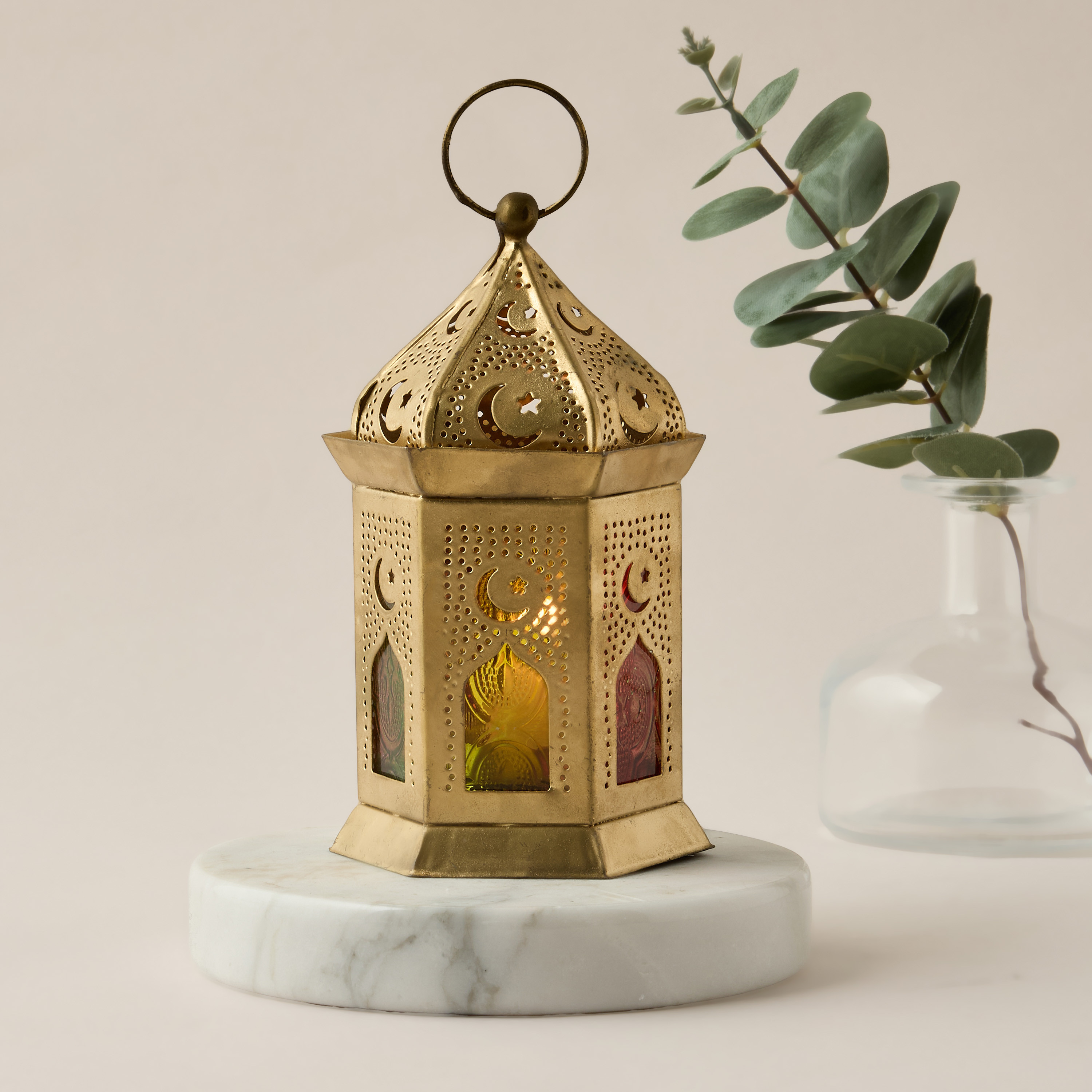 فانوس معدن للديكور - 15 سم-household-decor-candleholdersandlanterns-image-2