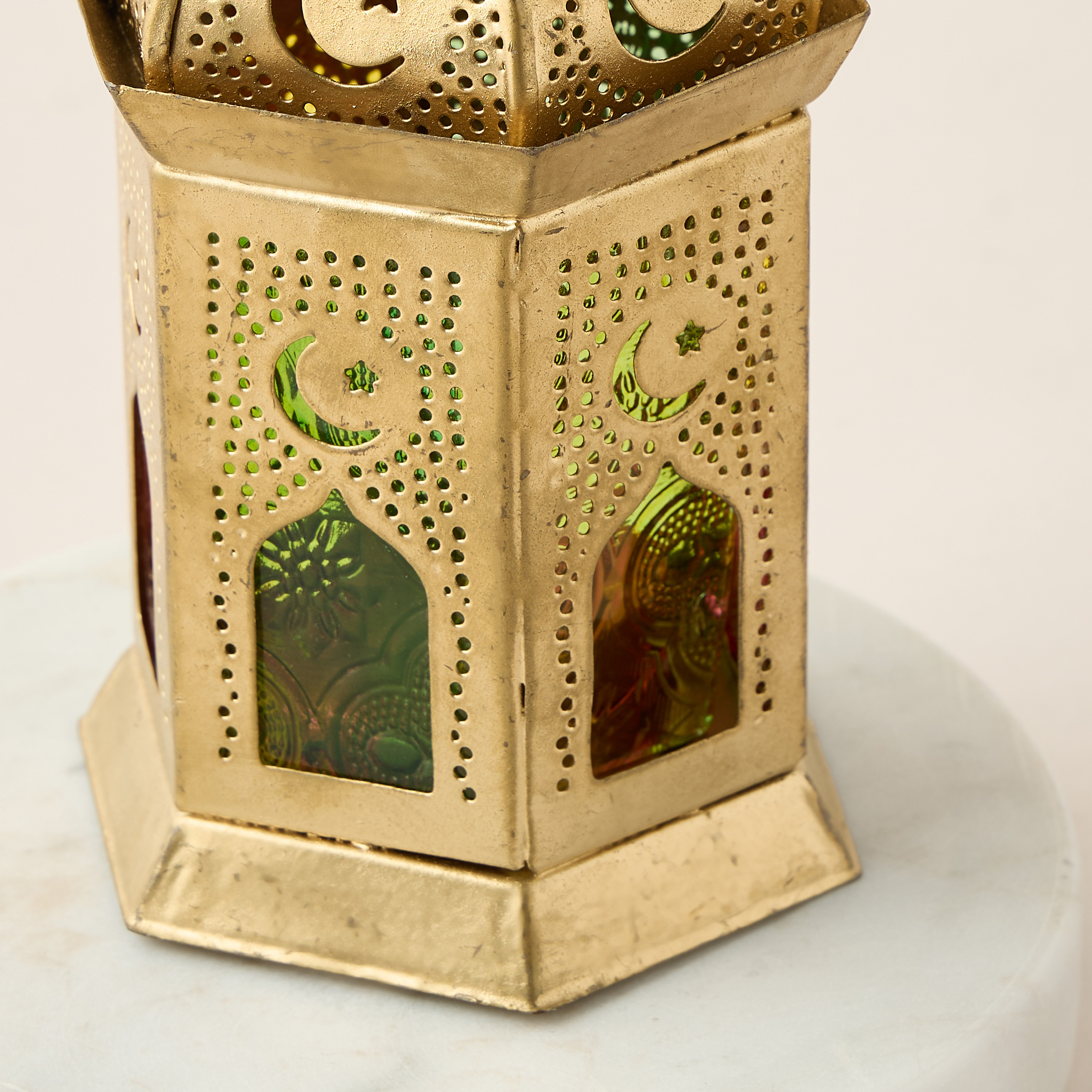 فانوس معدن للديكور - 15 سم-household-decor-candleholdersandlanterns-image-2