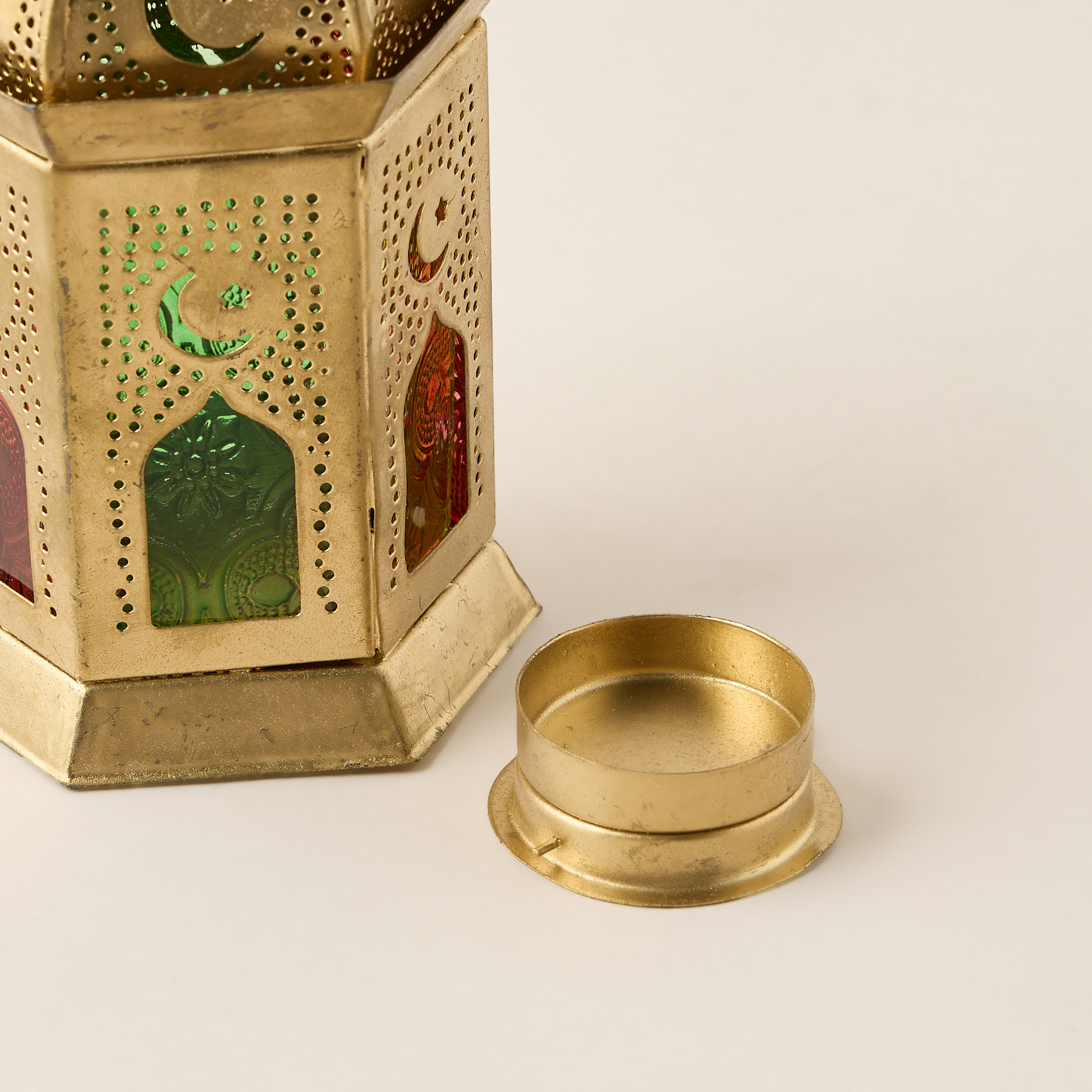 فانوس معدن للديكور - 15 سم-household-decor-candleholdersandlanterns-image-1