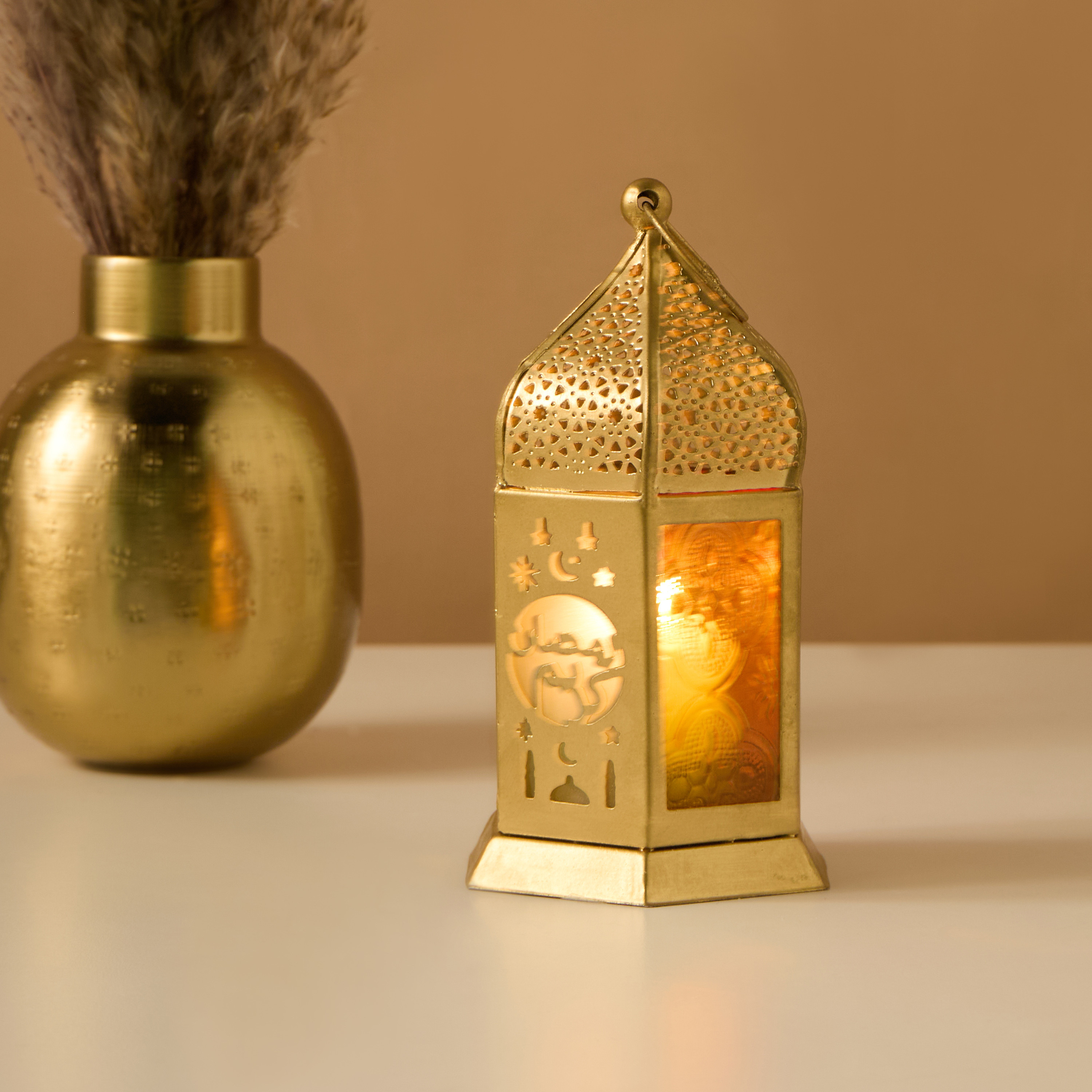 Decorative Metal Lantern - 15 cms-household-decor-candleholdersandlanterns-image-1