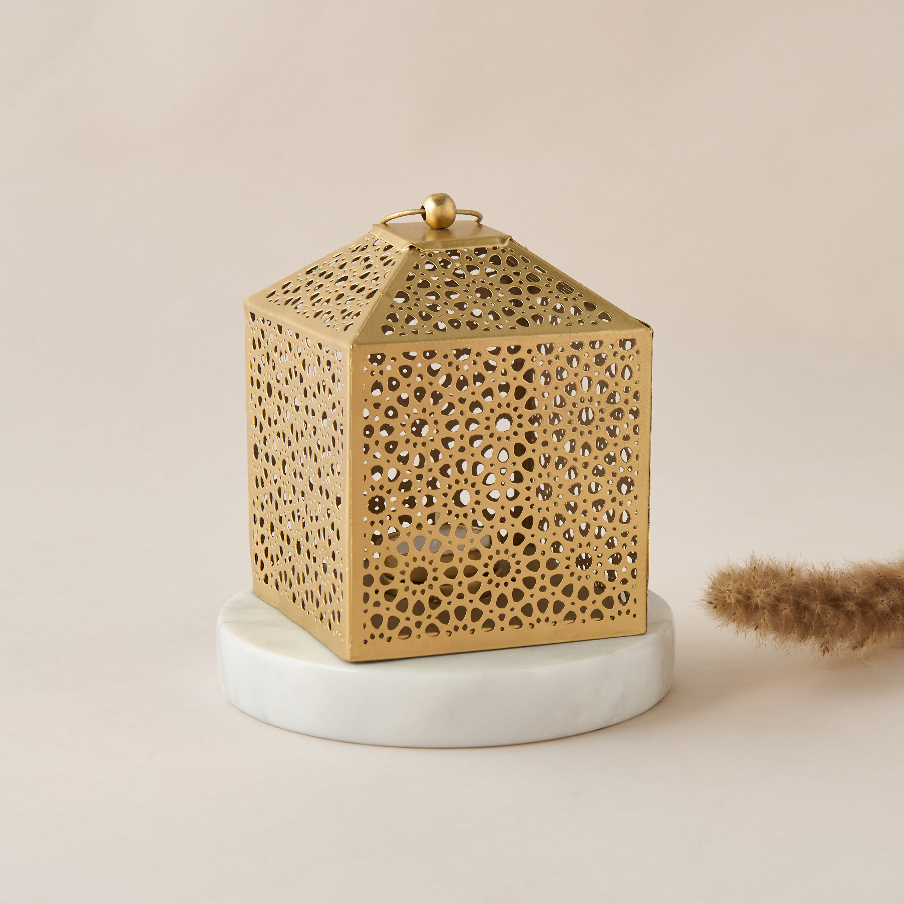Decorative Iron Lantern - 14cm-household-decor-candleholdersandlanterns-image-1