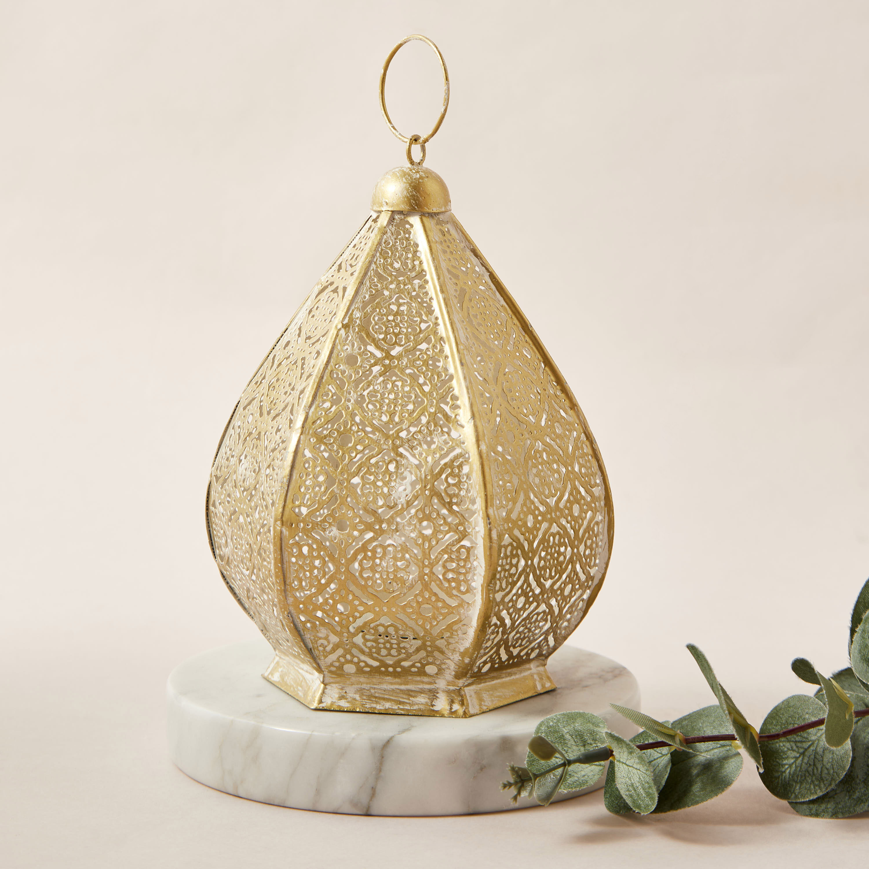 فانوس معدن للديكور - 17 سم-household-decor-candleholdersandlanterns-image-1