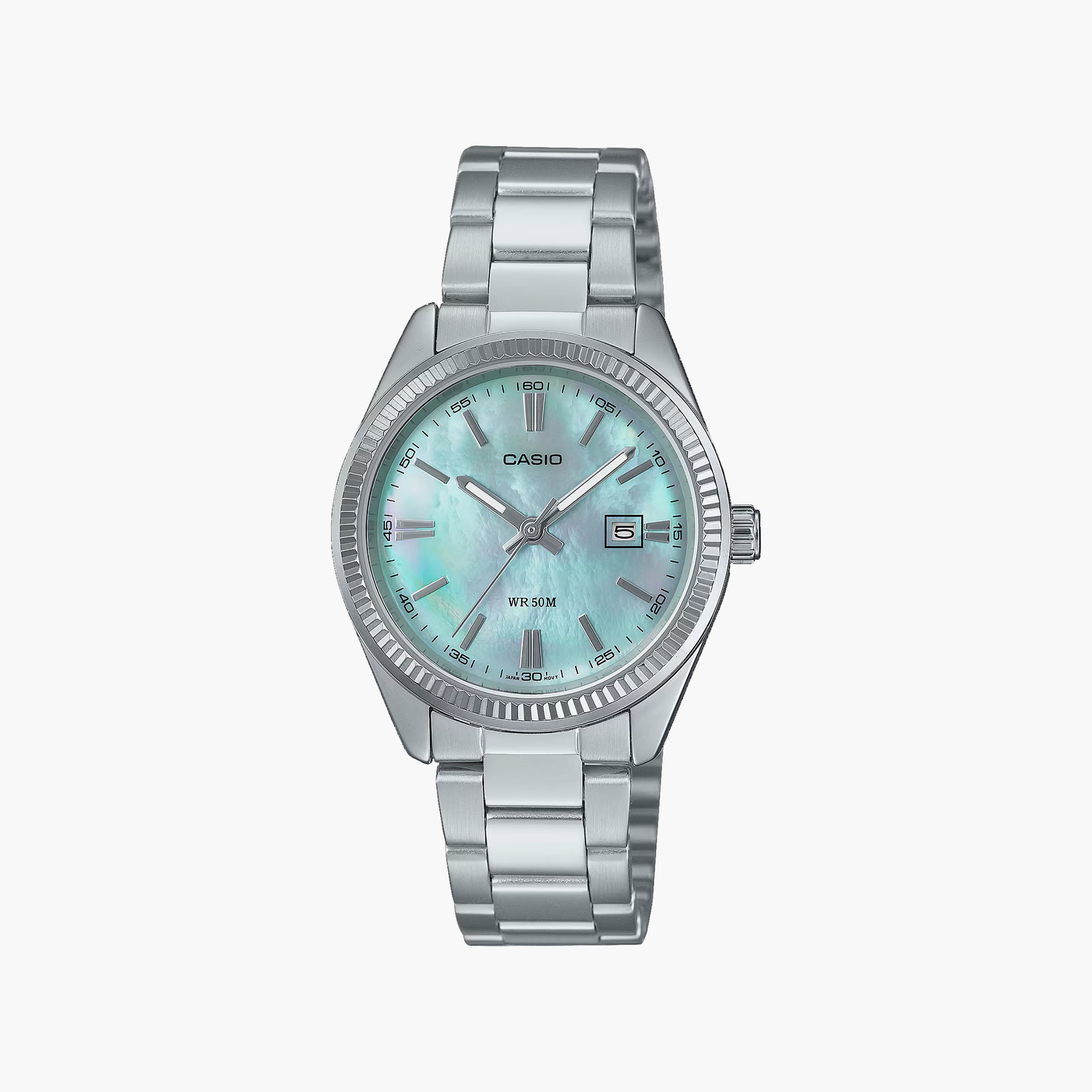 Casio Women's 30 MM Silver Analog Stainless Steel Watch | LTP-1302DS-2AVDF-women-watchesandjewellery-watches-image-1