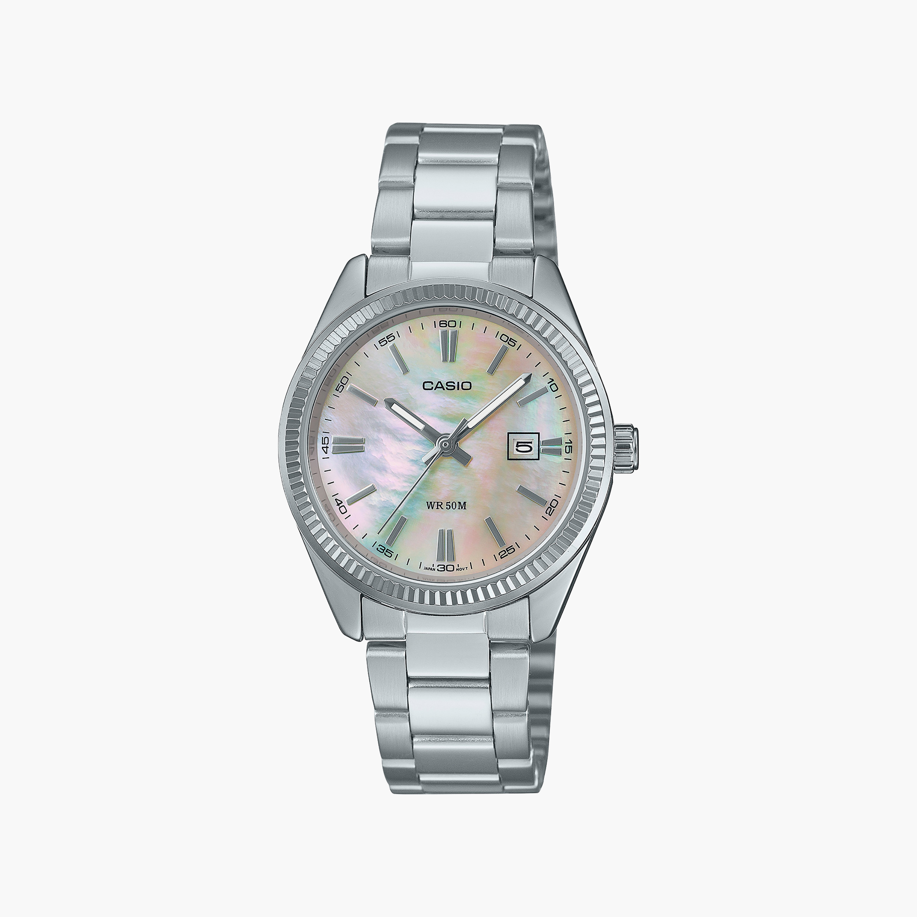 Casio Women's 30 MM Silver Analog Stainless Steel Watch | LTP-1302DS-4AVDF-women-watchesandjewellery-watches-image-1