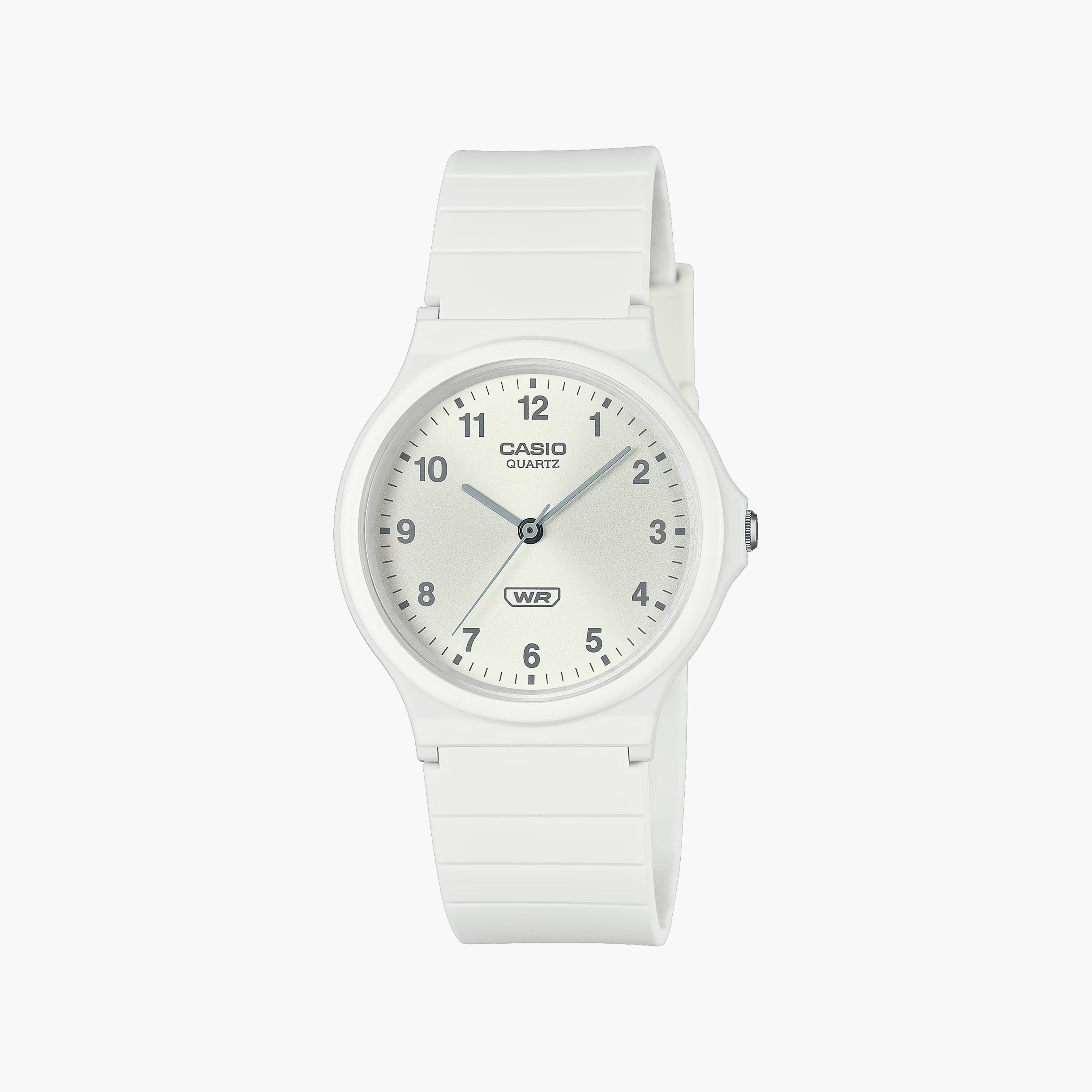 Casio 35 MM White Analog Resin Watch | MQ-24B-7BDF-men-watchesandjewellery-watches-image-1