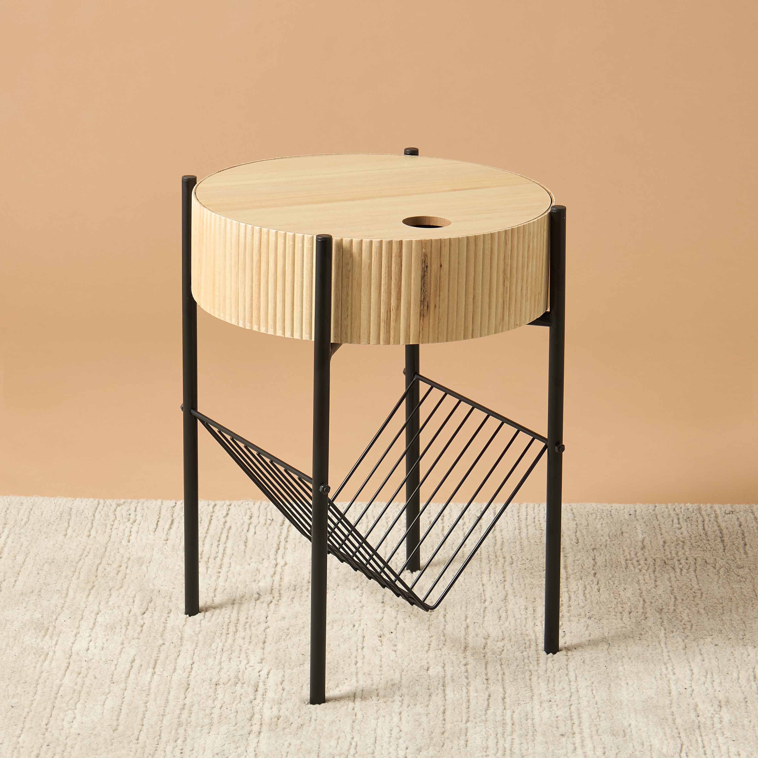 طاولة قهوة خشب بارزة الملمس-furniture-livingroom-coffeetables-image-2