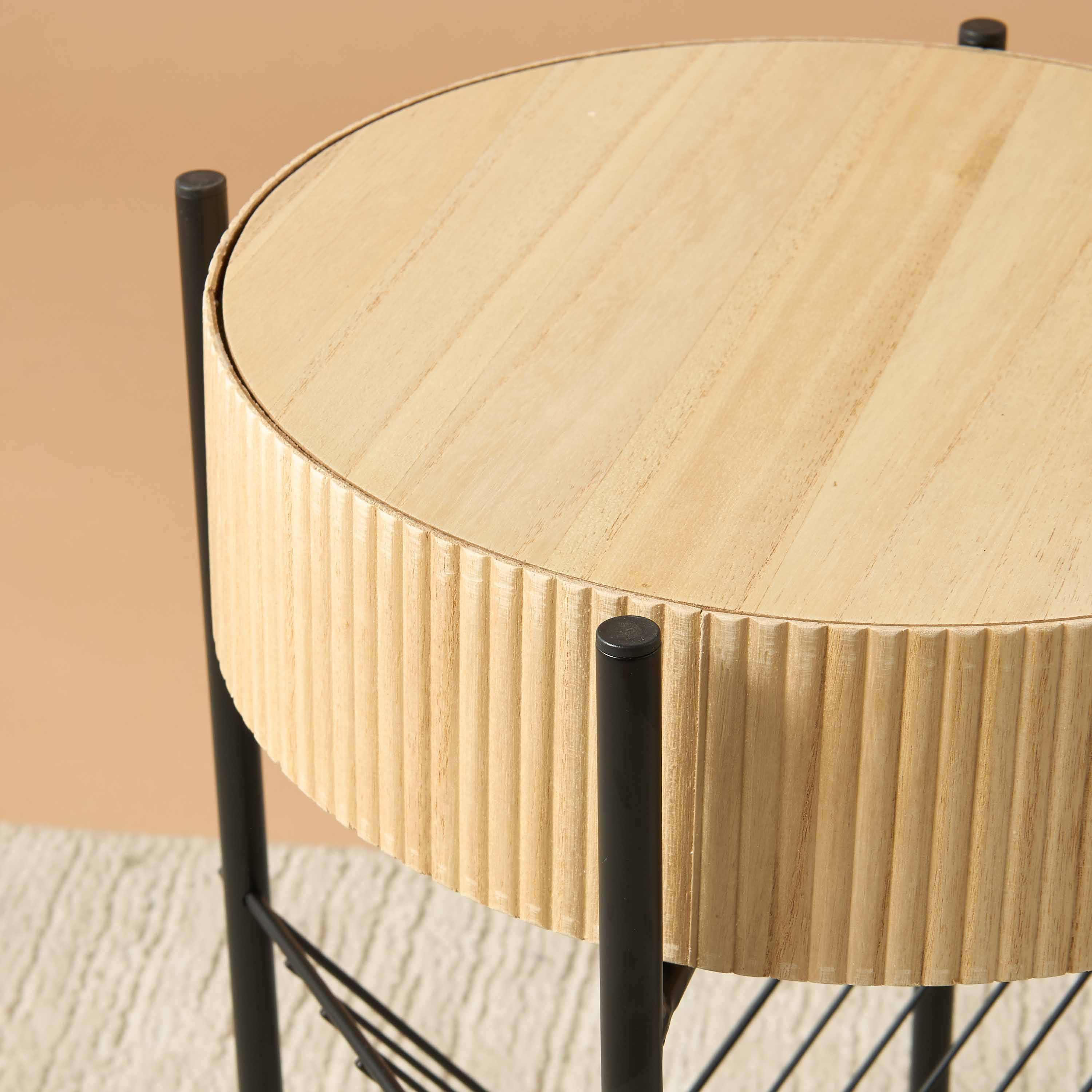 طاولة قهوة خشب بارزة الملمس-furniture-livingroom-coffeetables-image-3