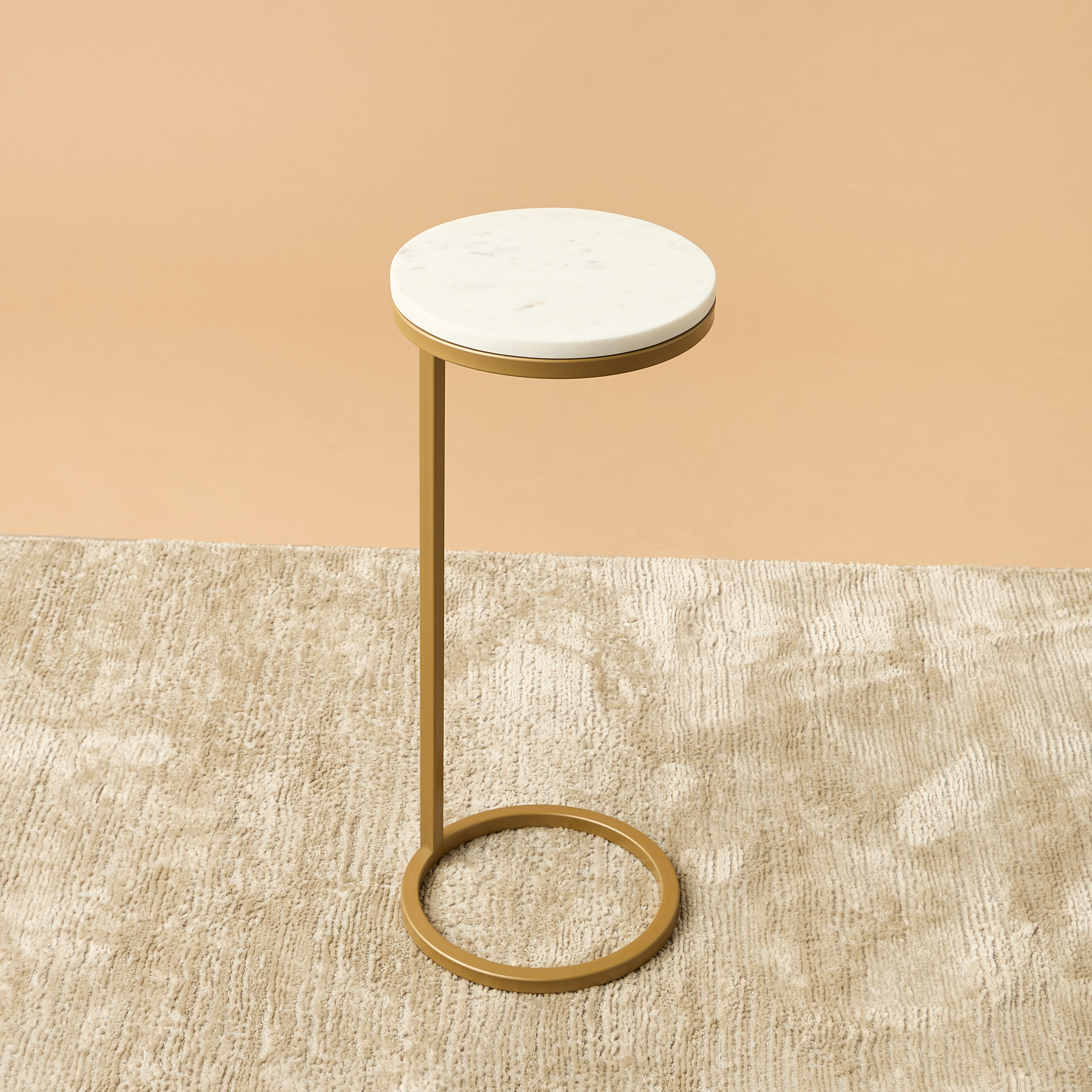 Marble Top C Accent Table-furniture-livingroom-sideandendtables-image-2