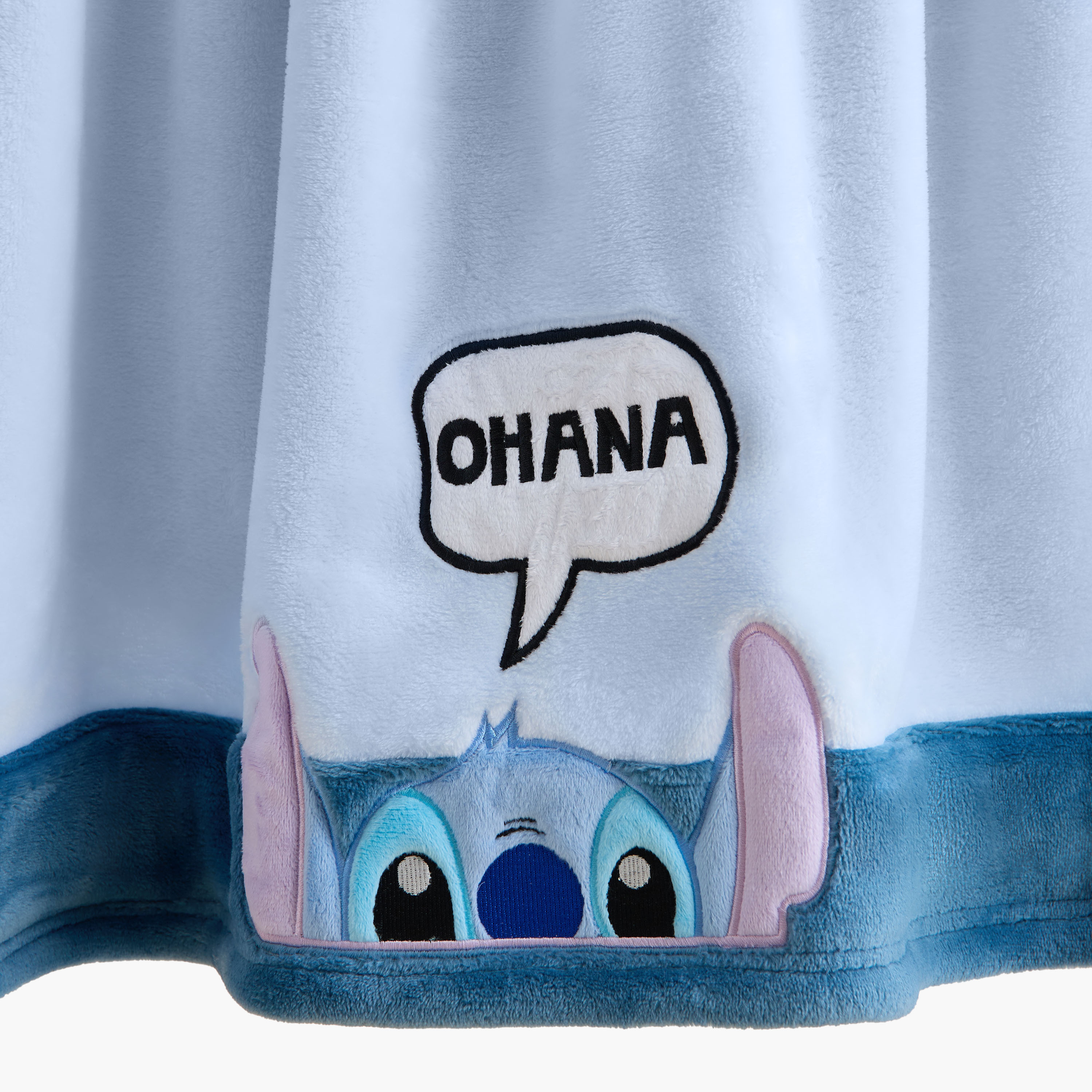 Disney Peek a Boo Stitch Print Blanket - 76x102 cm-baby-nursery-blanketsandswaddles-blanketsandquilts-image-3
